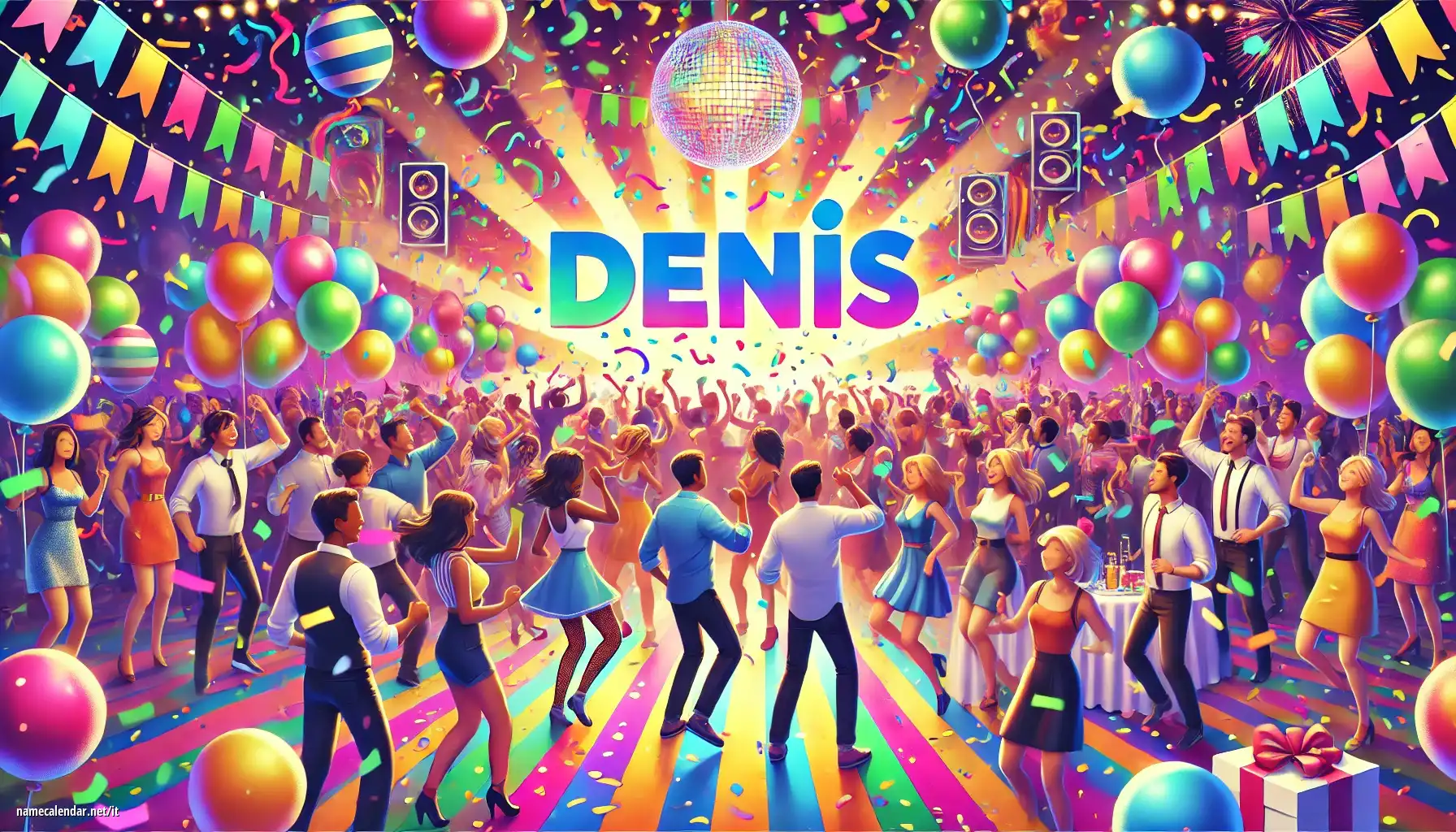 Celebrazione dell'onomastico e del nome - Denis