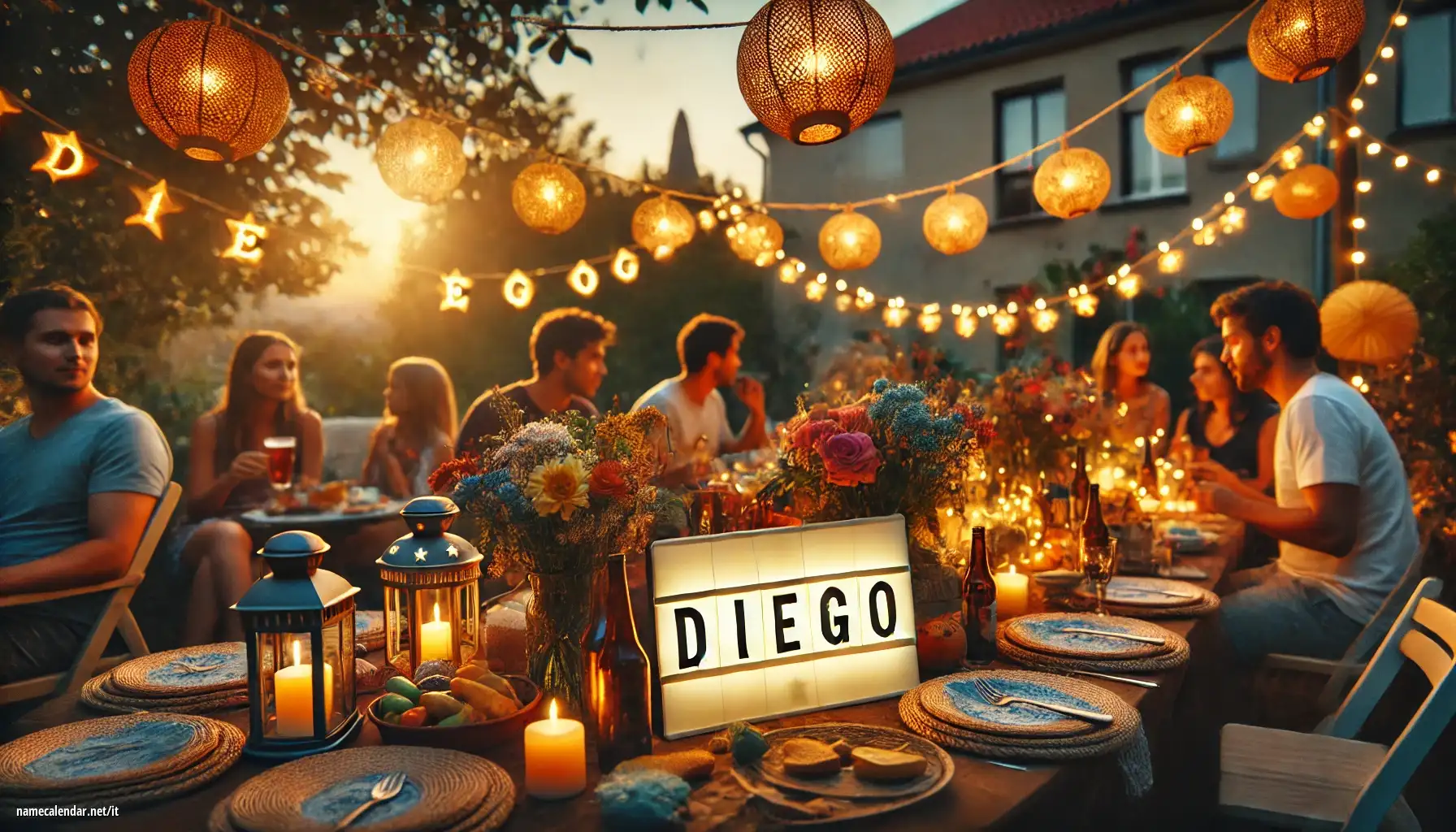 Celebrazione dell'onomastico e del nome - Diego