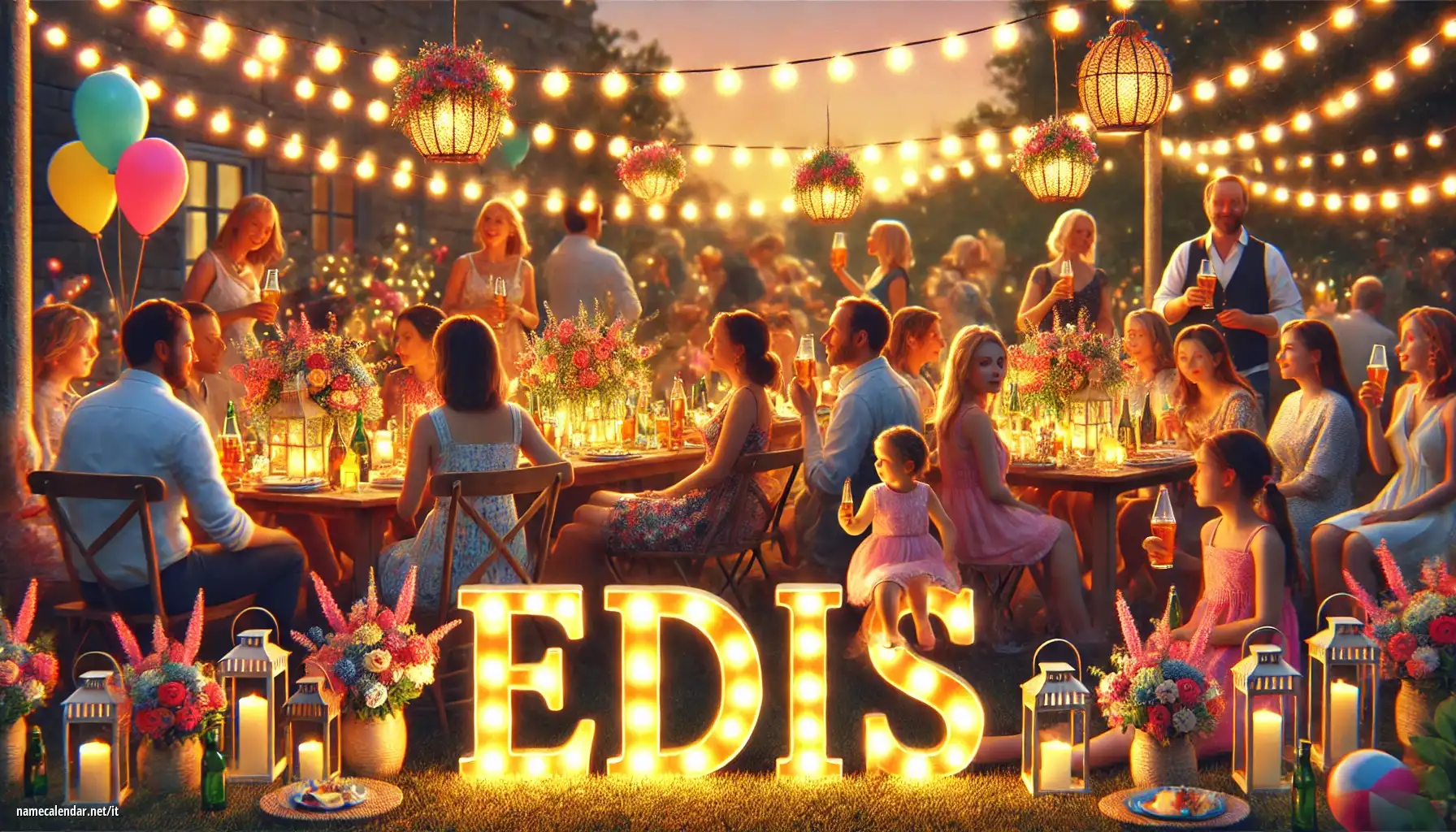 Celebrazione dell'onomastico e del nome - Edis