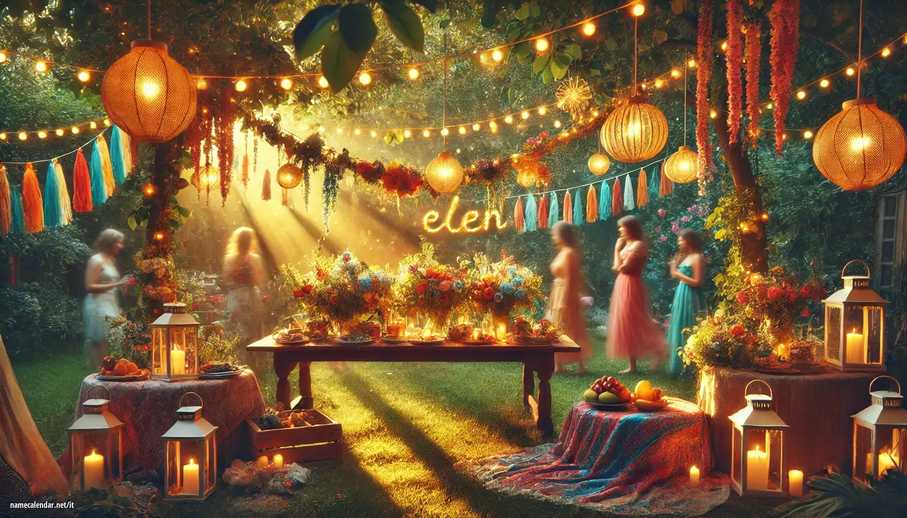 Celebrazione dell'onomastico e del nome - Elen