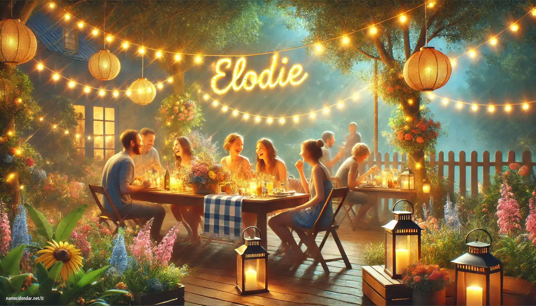 Celebrazione dell'onomastico e del nome - Elodie