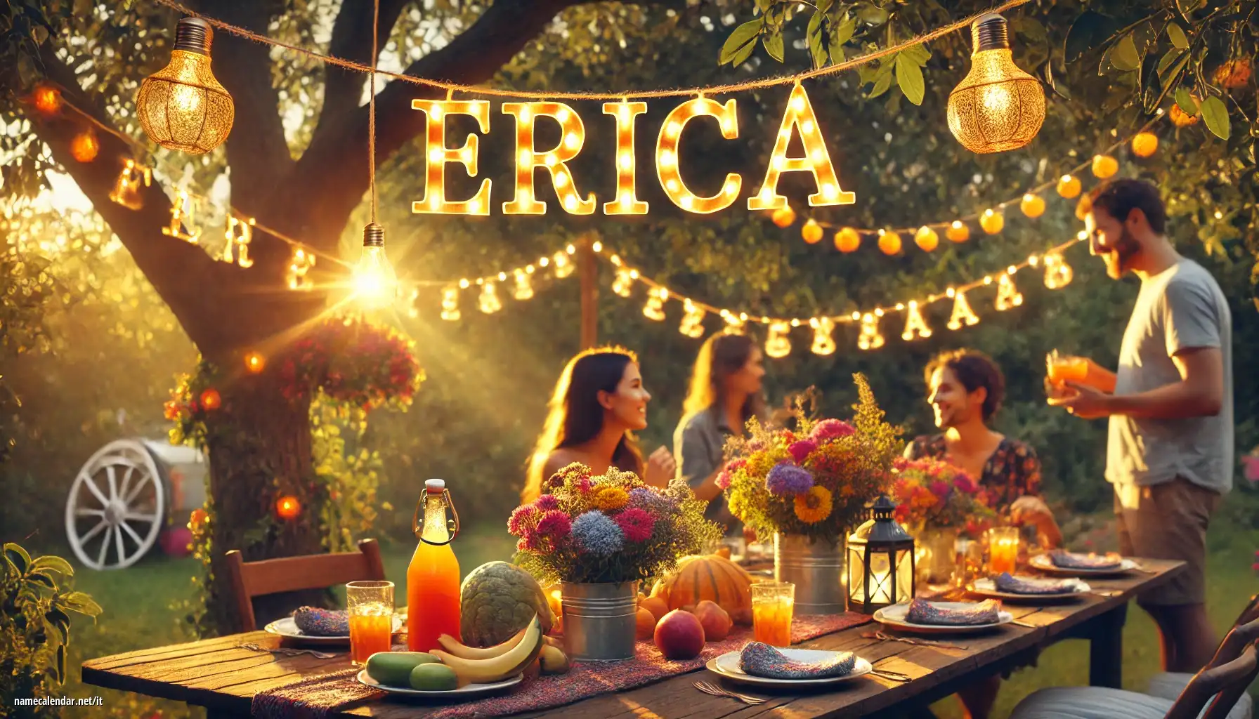 Celebrazione dell'onomastico e del nome - Erica