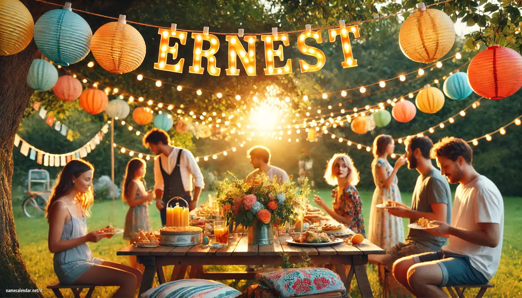 Celebrazione dell'onomastico e del nome - Ernest