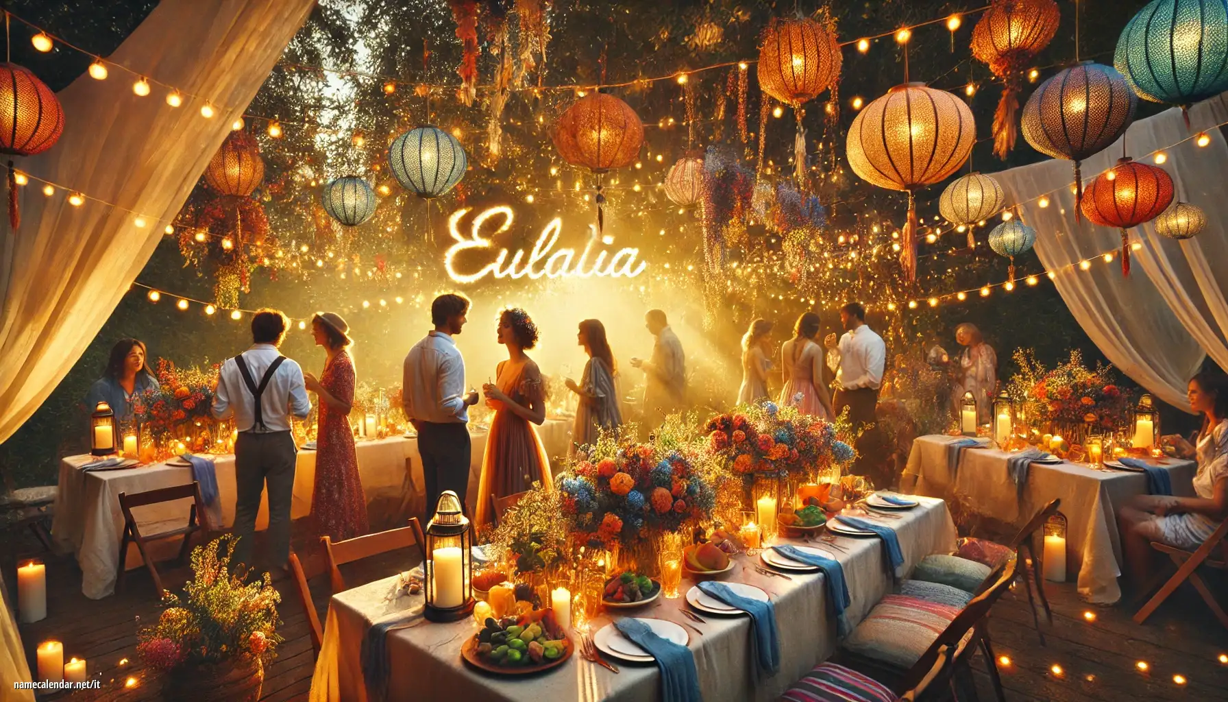 Celebrazione dell'onomastico e del nome - Eulalia