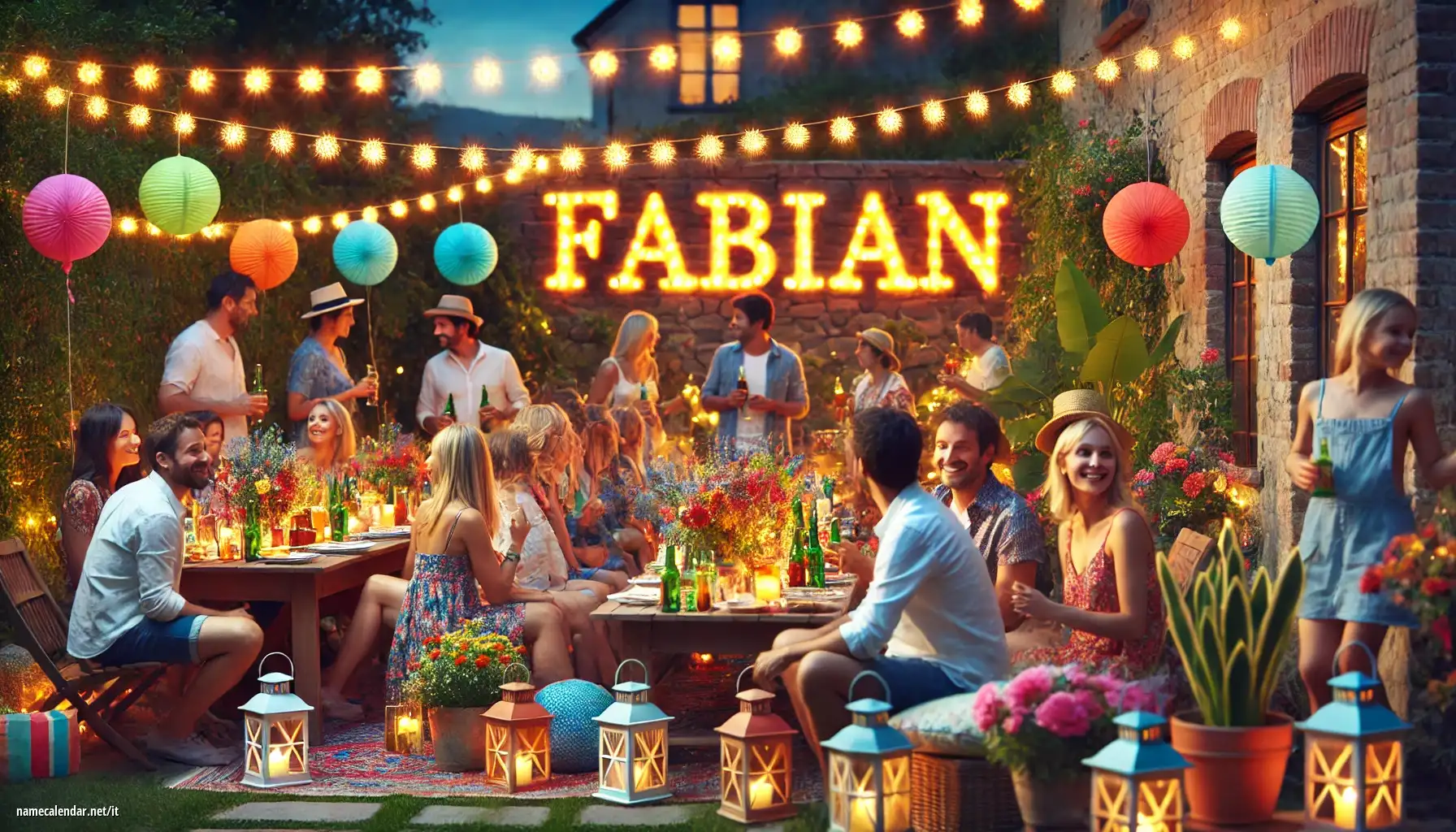 Celebrazione dell'onomastico e del nome - Fabián