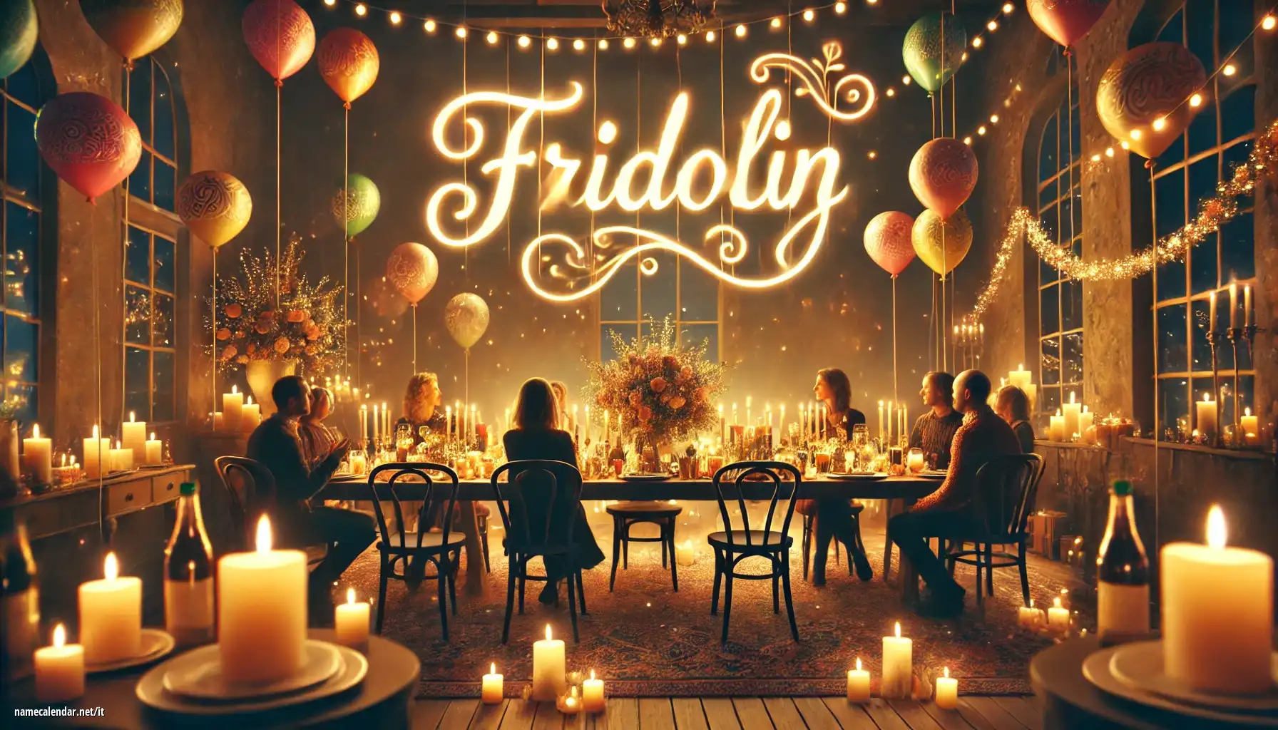 Celebrazione dell'onomastico e del nome - Fridolin