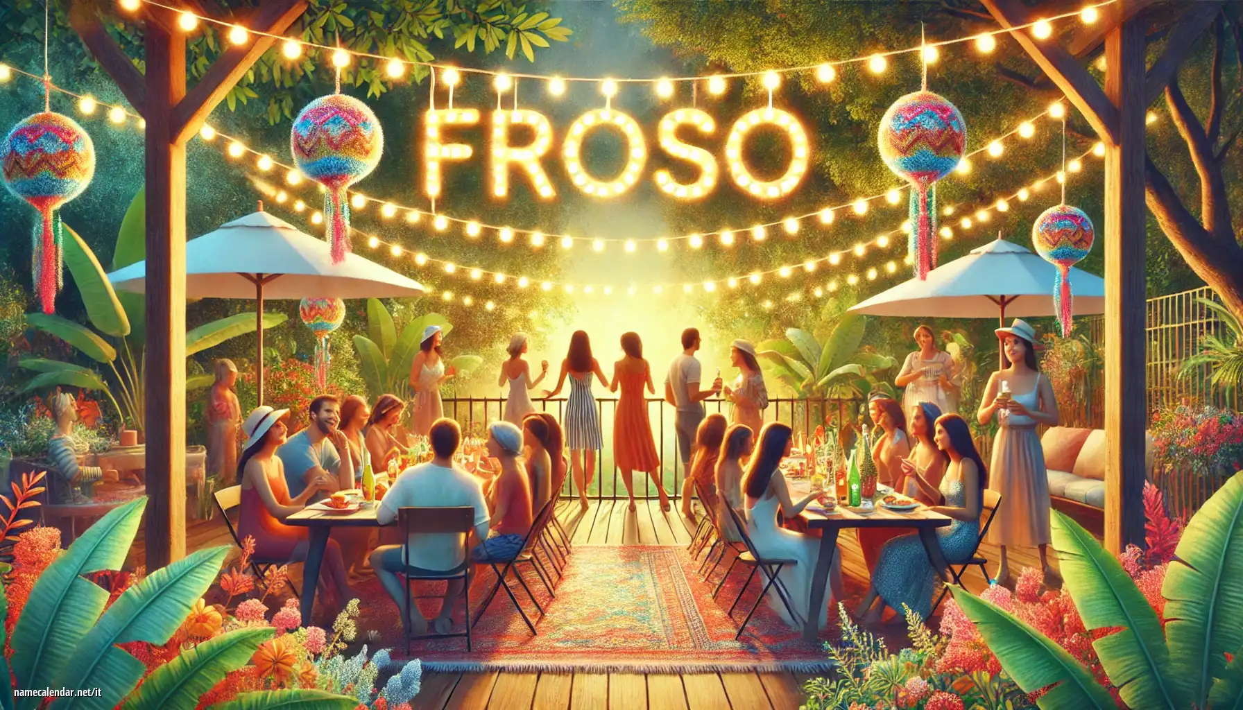 Celebrazione dell'onomastico e del nome - Froso