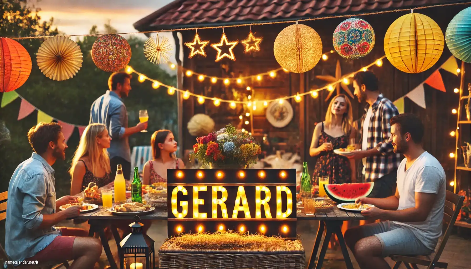 Celebrazione dell'onomastico e del nome - Gérard