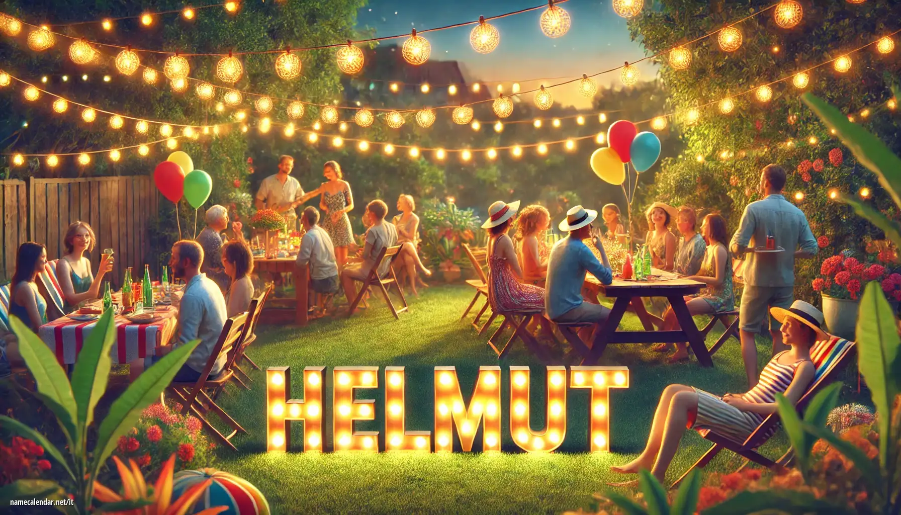 Celebrazione dell'onomastico e del nome - Helmut