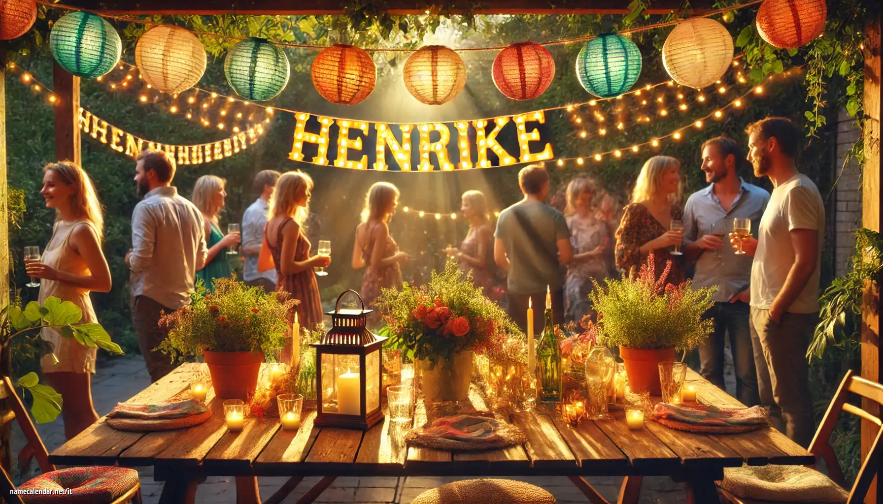 Celebrazione dell'onomastico e del nome - Henrike