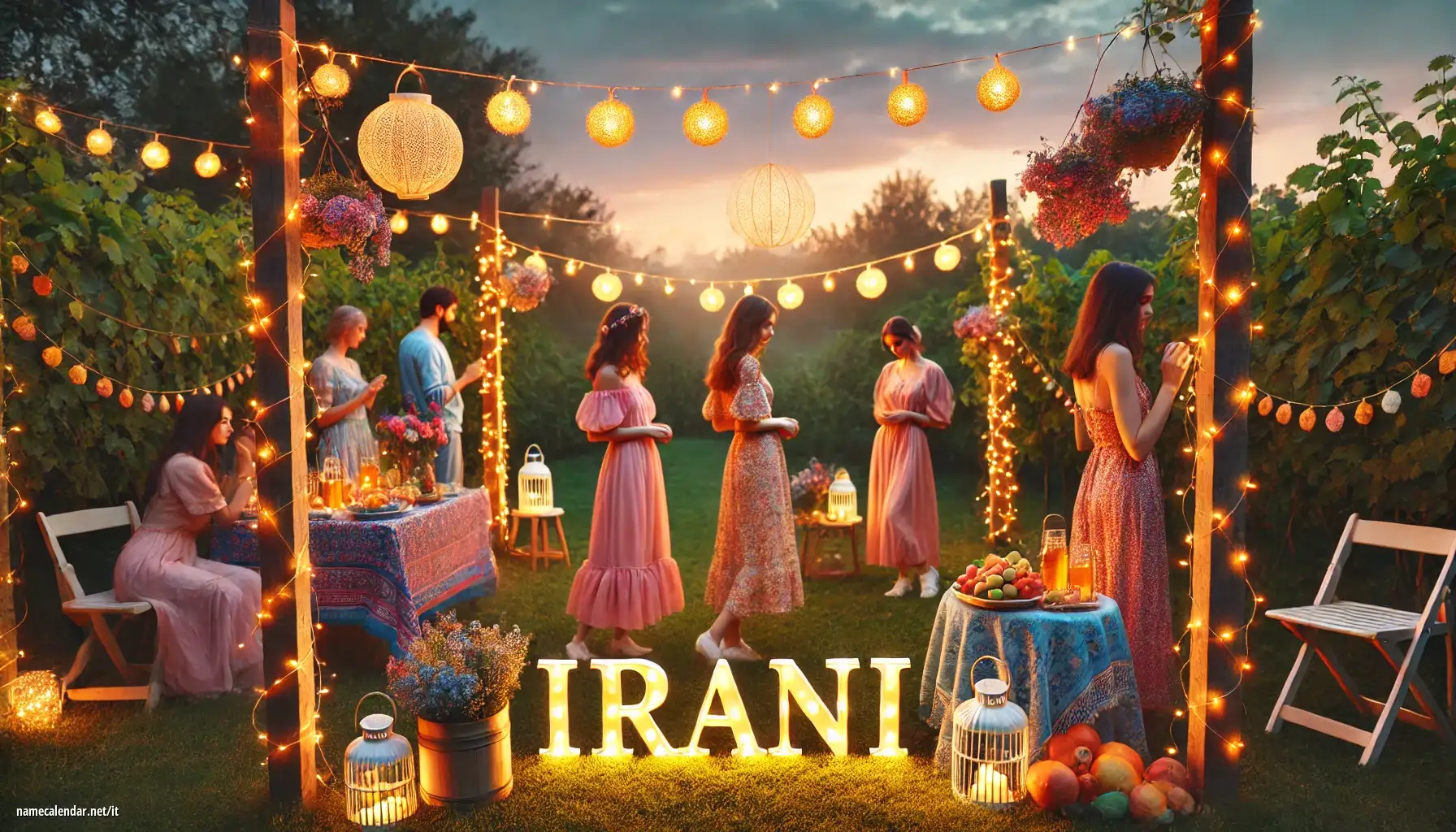 Celebrazione dell'onomastico e del nome - Irani