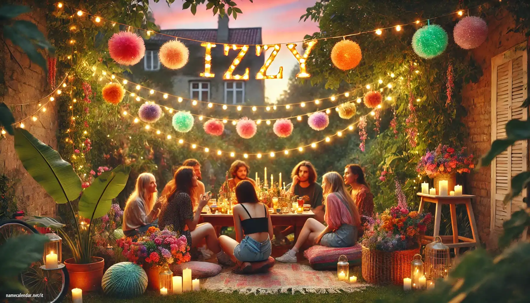 Celebrazione dell'onomastico e del nome - Izzy