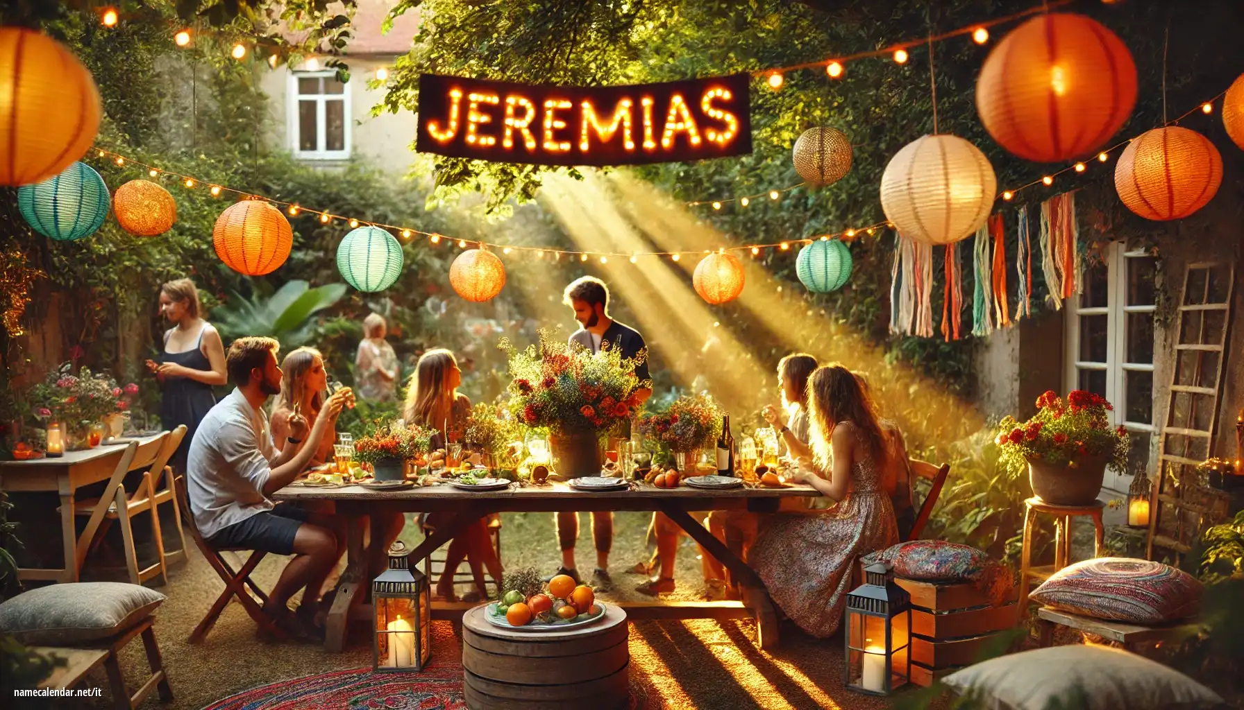 Celebrazione dell'onomastico e del nome - Jeremias