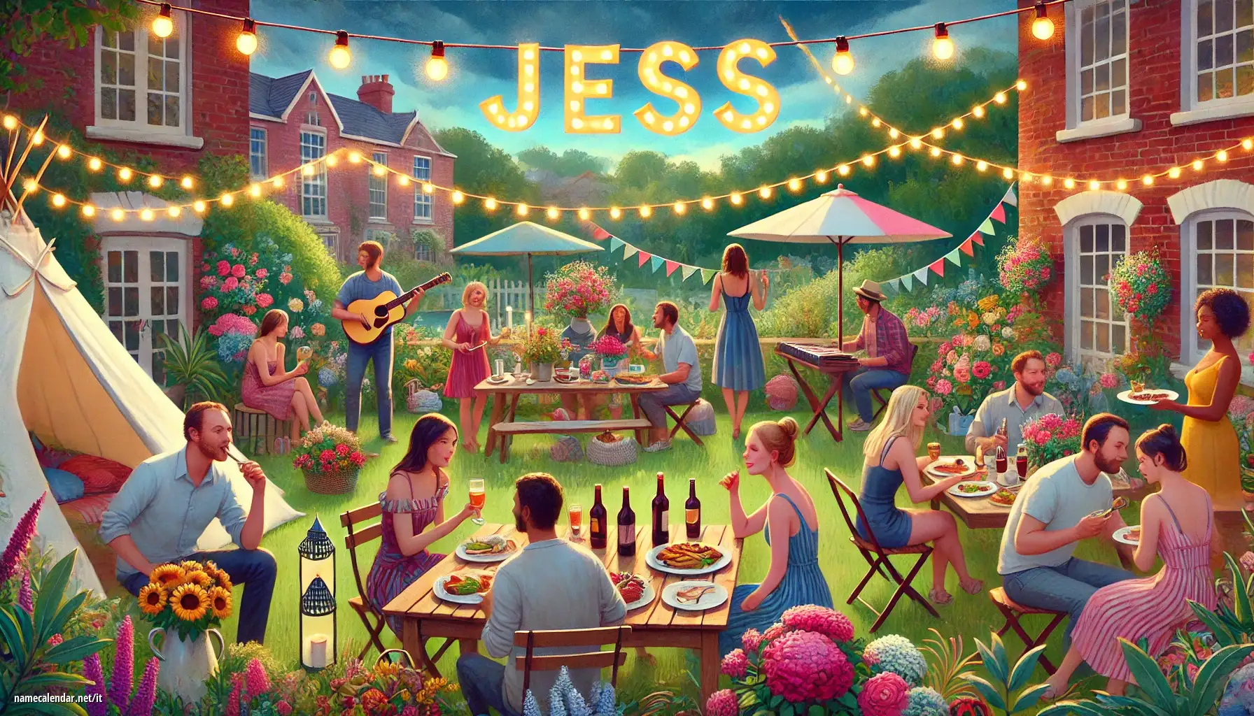 Celebrazione dell'onomastico e del nome - Jess