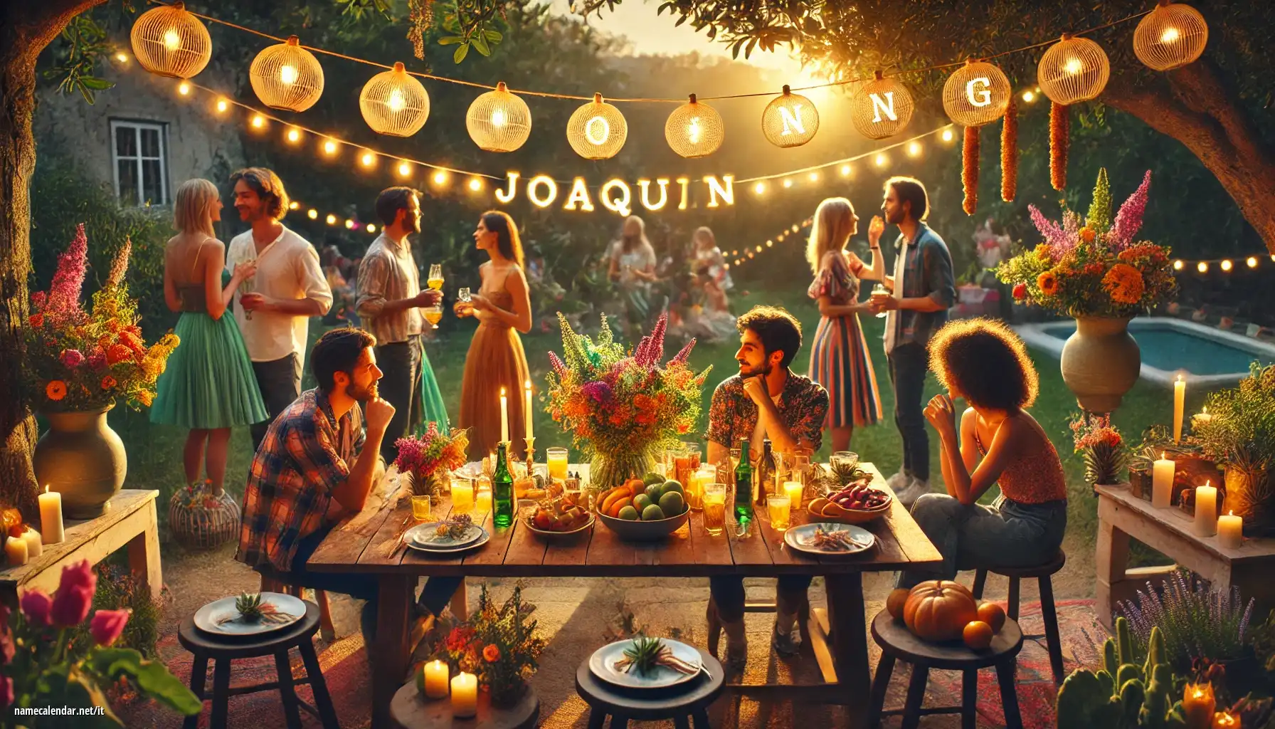 Celebrazione dell'onomastico e del nome - Joaquín