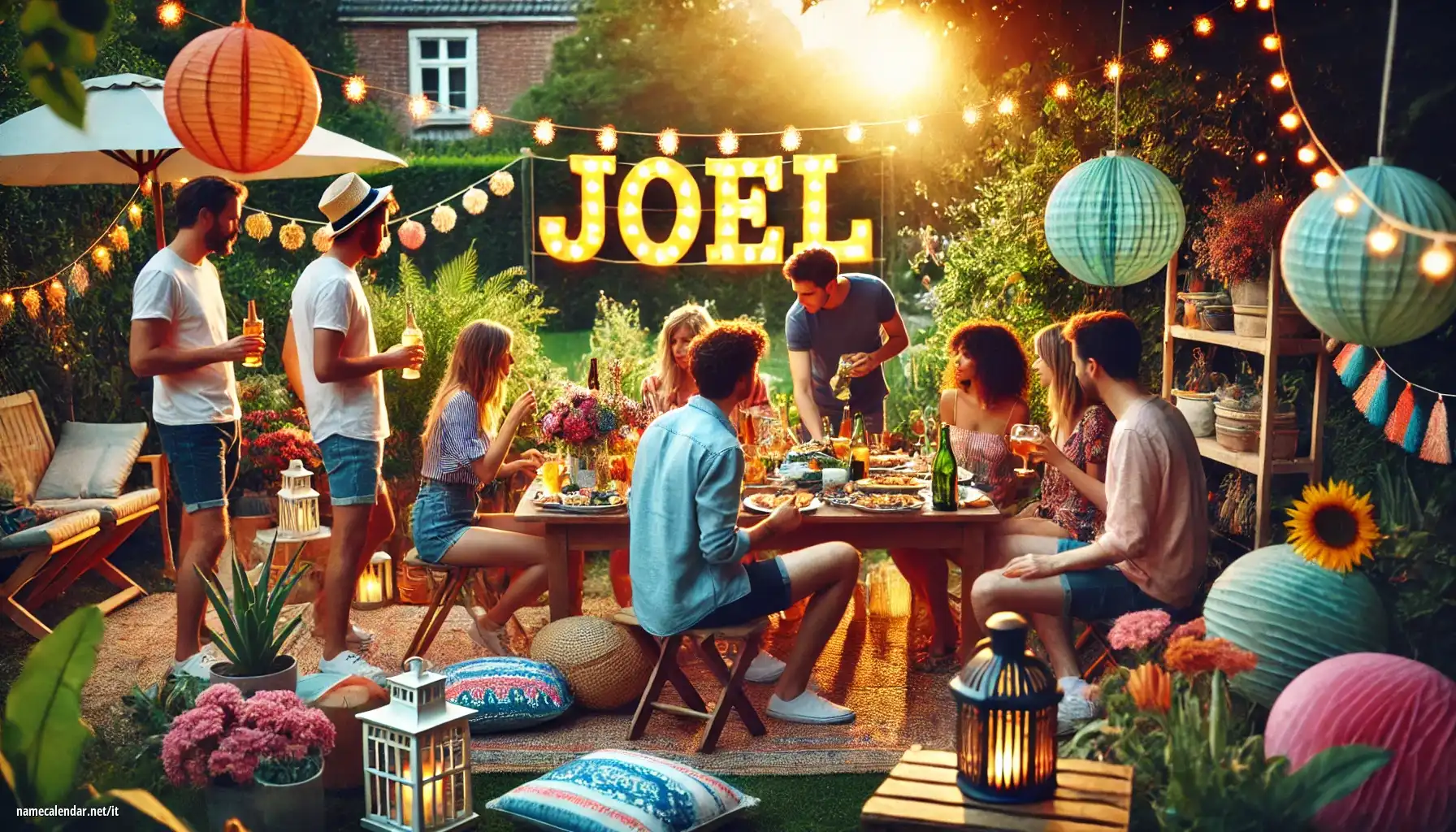 Celebrazione dell'onomastico e del nome - Joel