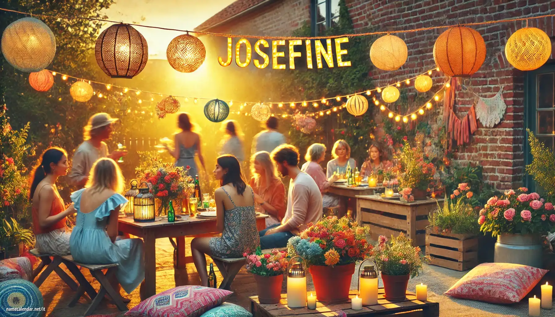 Celebrazione dell'onomastico e del nome - Josefine