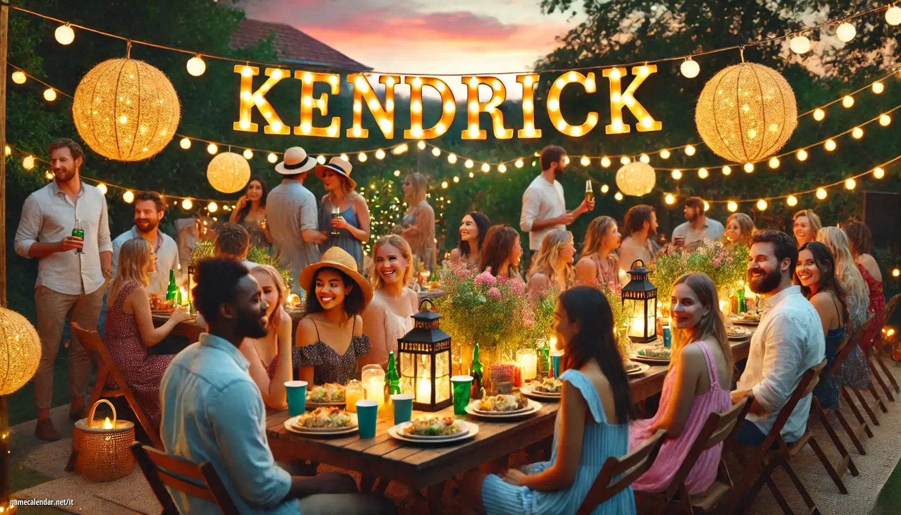 Celebrazione dell'onomastico e del nome - Kendrick