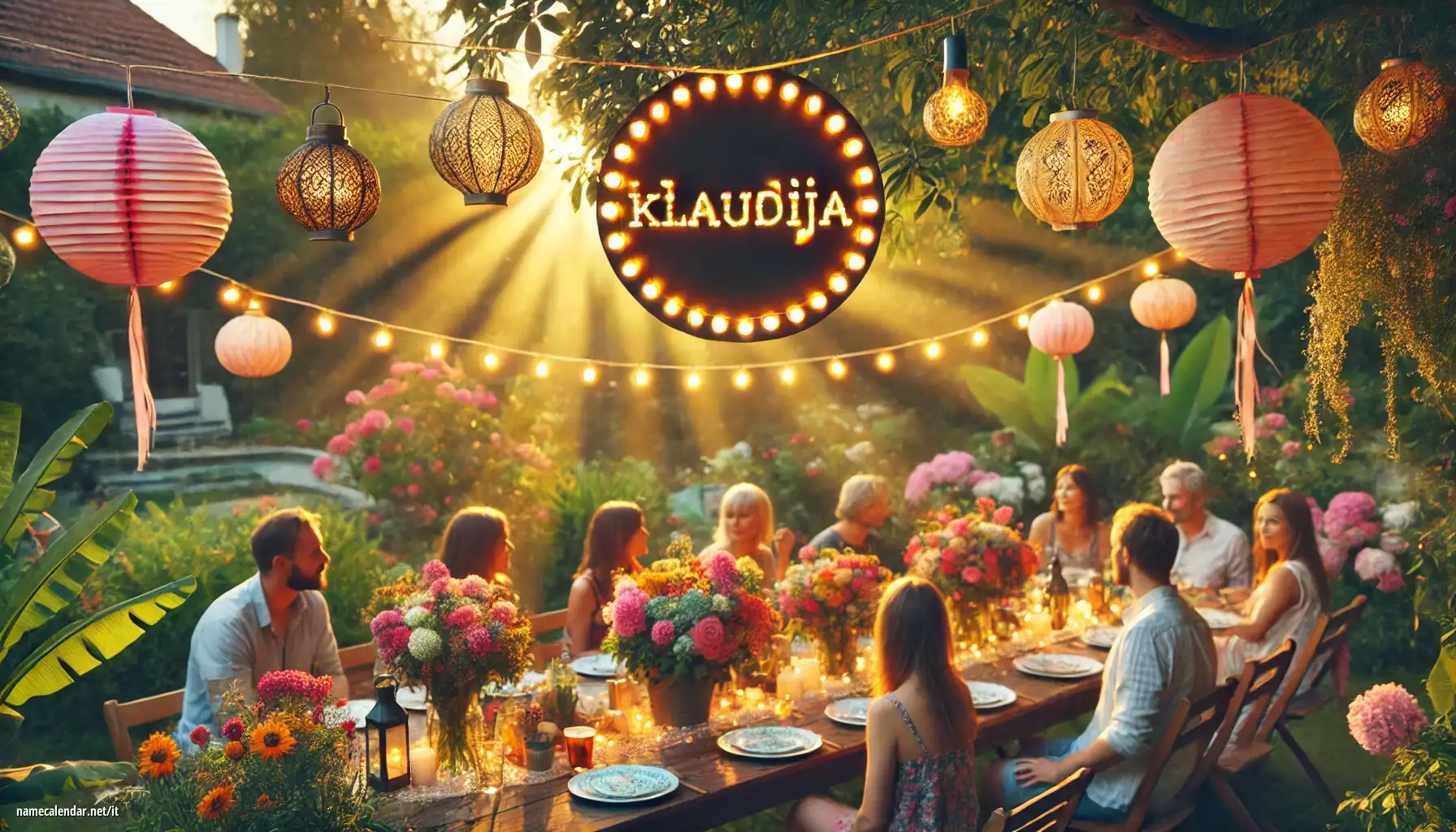 Celebrazione dell'onomastico e del nome - Klaudija