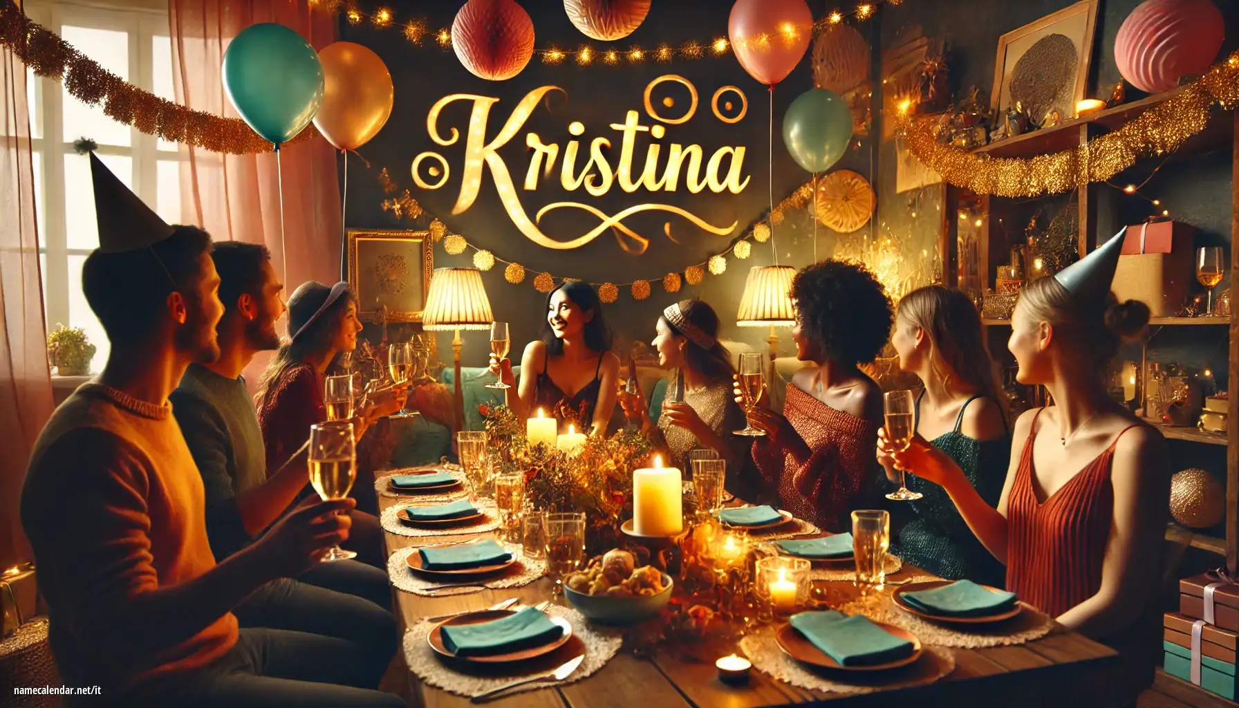 Celebrazione dell'onomastico e del nome - Kristina