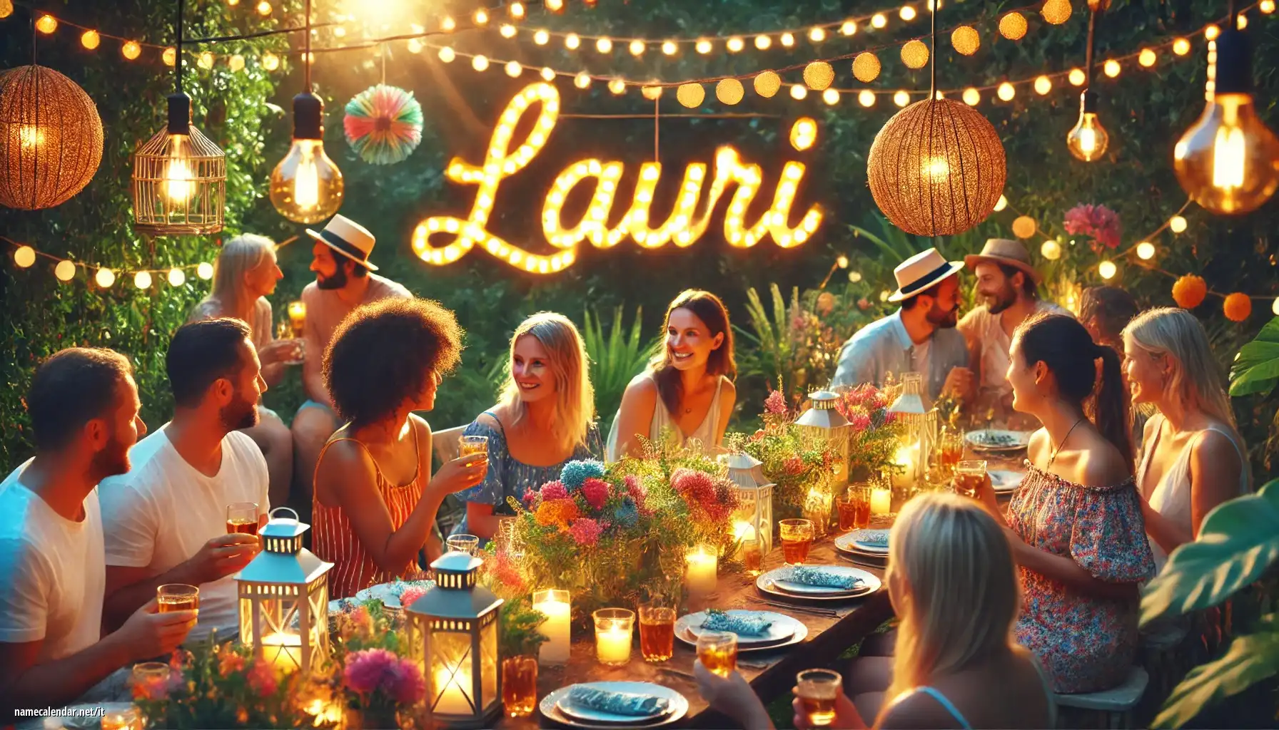 Celebrazione dell'onomastico e del nome - Lauri