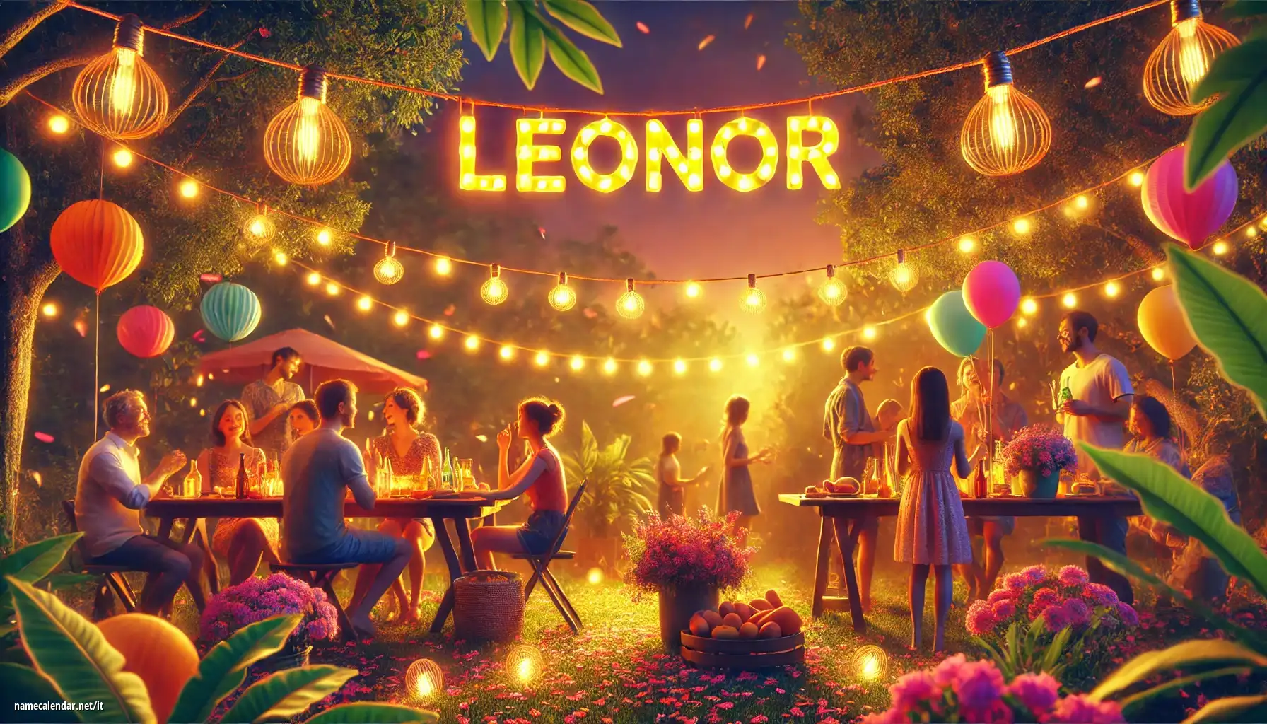 Celebrazione dell'onomastico e del nome - Leonor