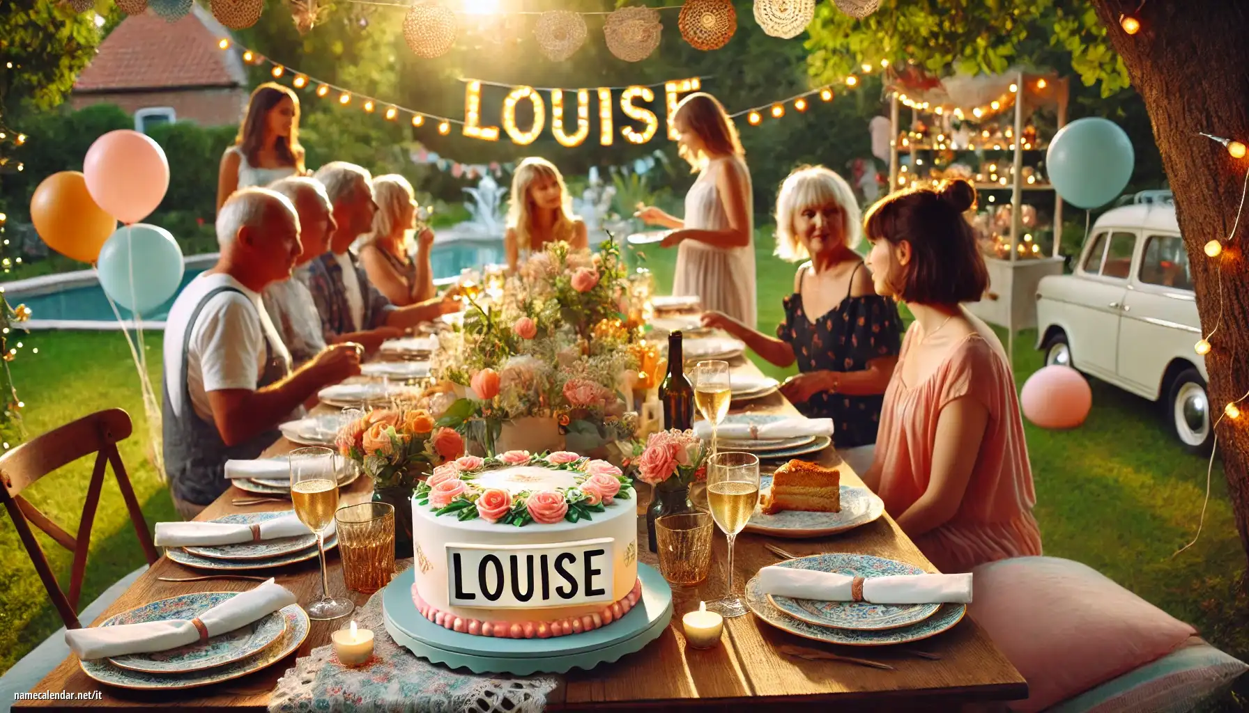 Celebrazione dell'onomastico e del nome - Louise