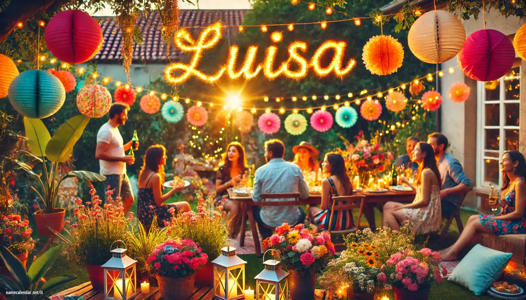 Celebrazione dell'onomastico e del nome - Luisa