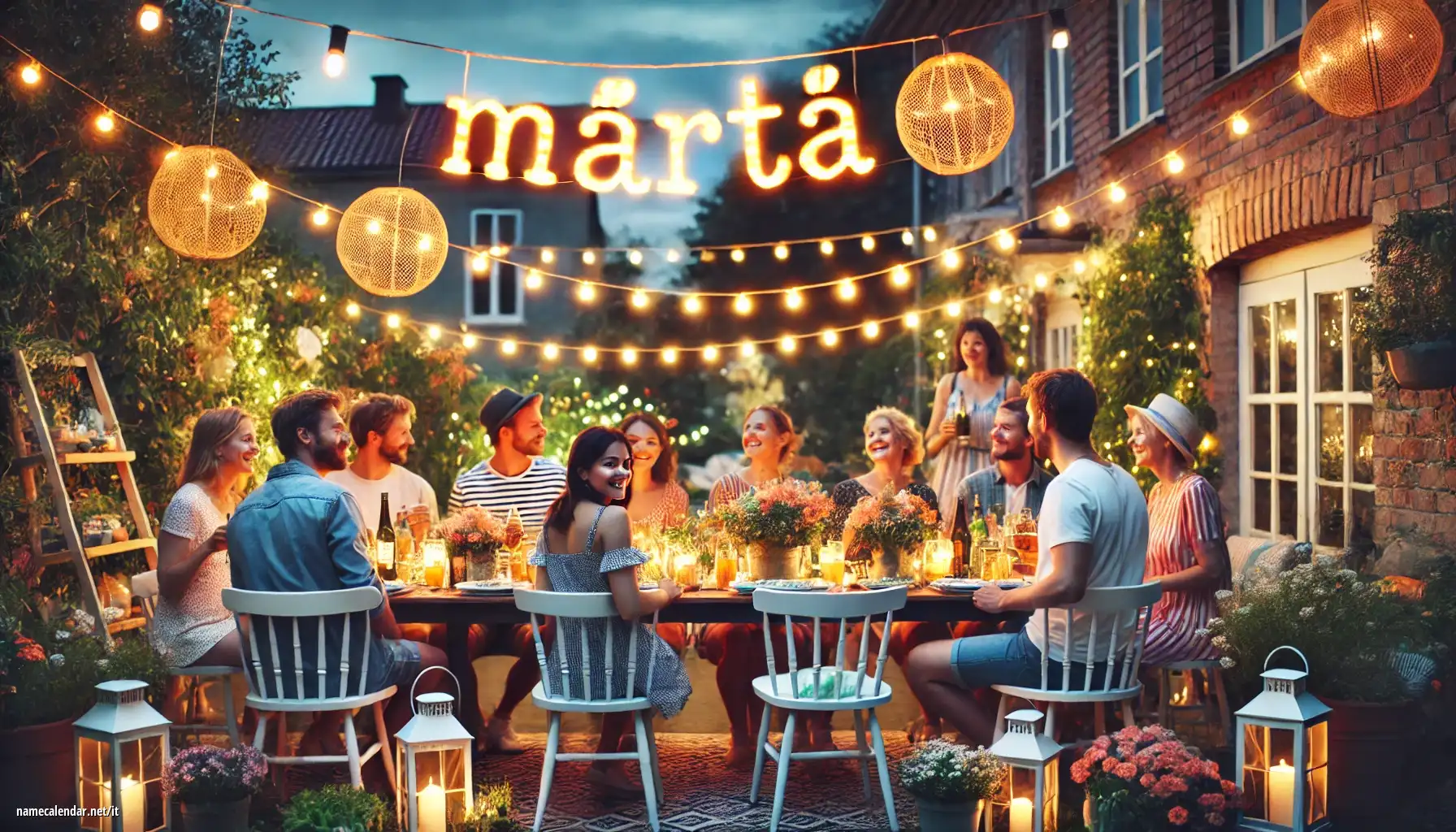 Celebrazione dell'onomastico e del nome - Märta