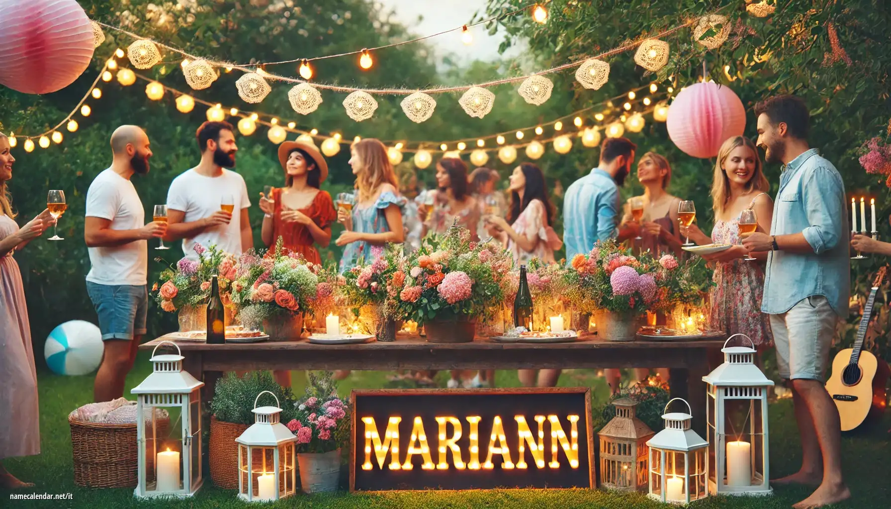 Celebrazione dell'onomastico e del nome - Mariann