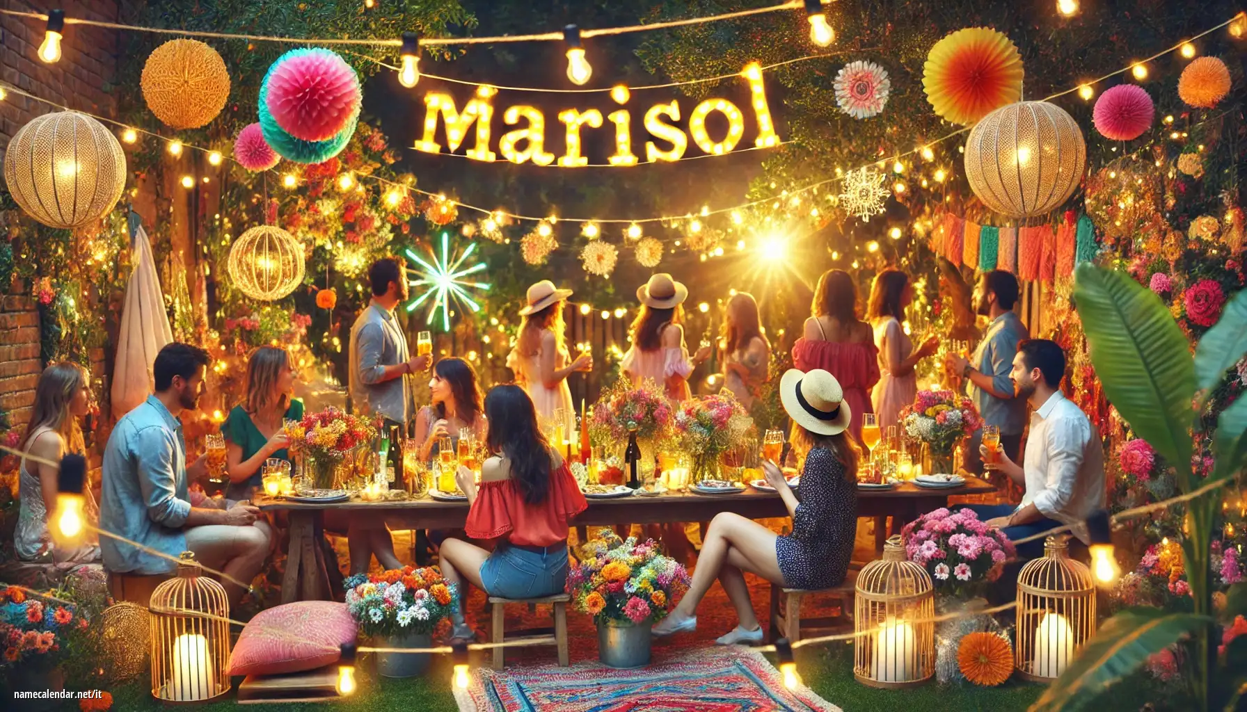 Celebrazione dell'onomastico e del nome - Marisol