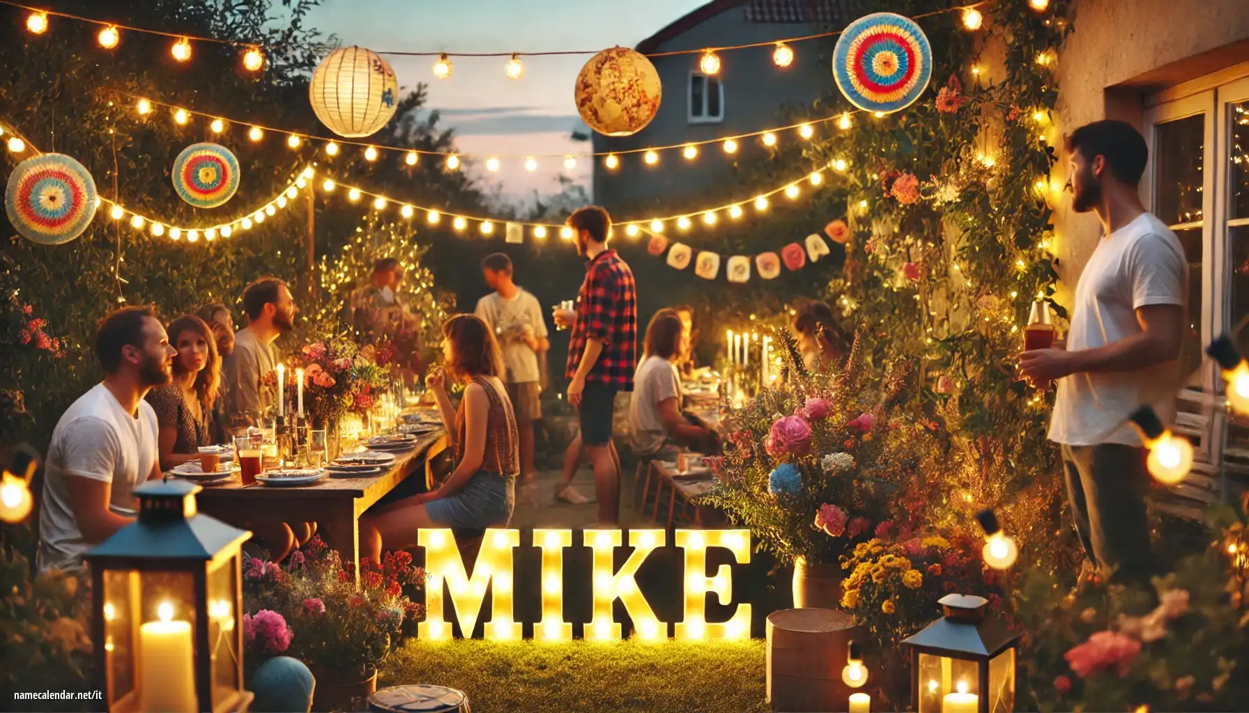 Celebrazione dell'onomastico e del nome - Mike