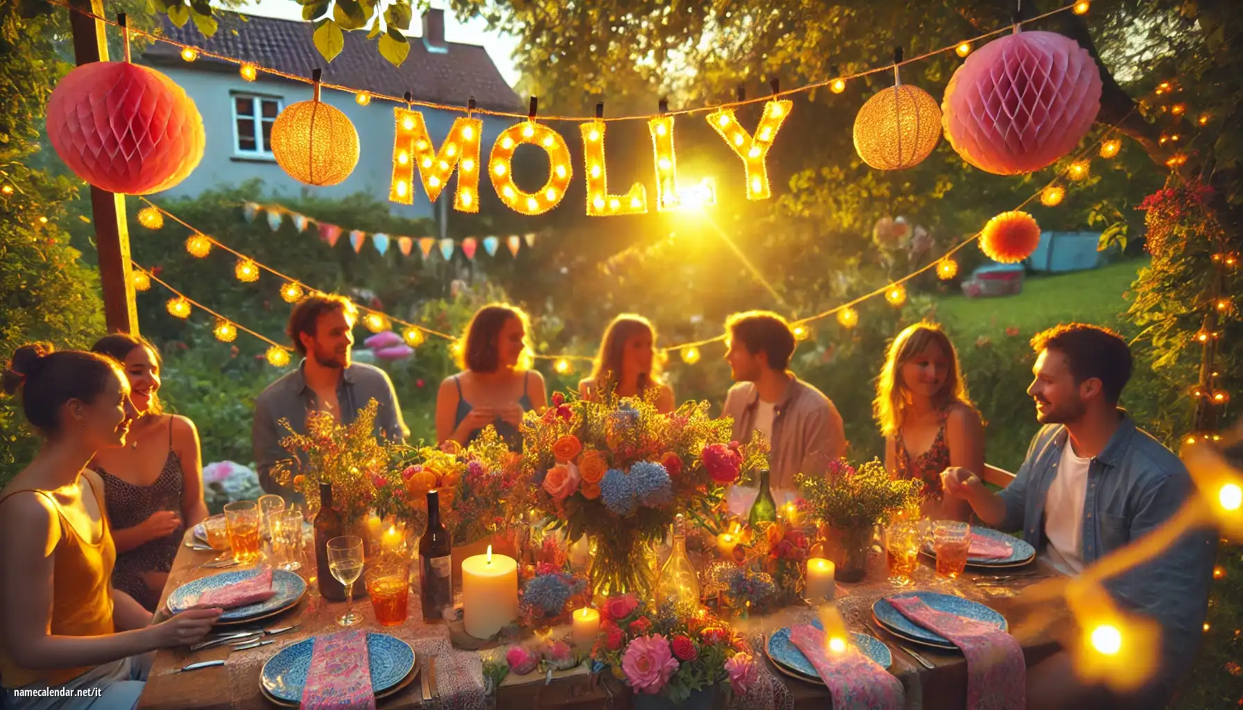 Celebrazione dell'onomastico e del nome - Molly
