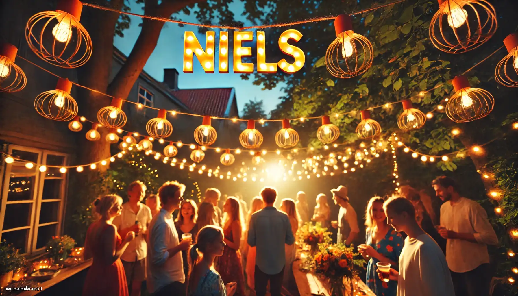 Celebrazione dell'onomastico e del nome - Niels