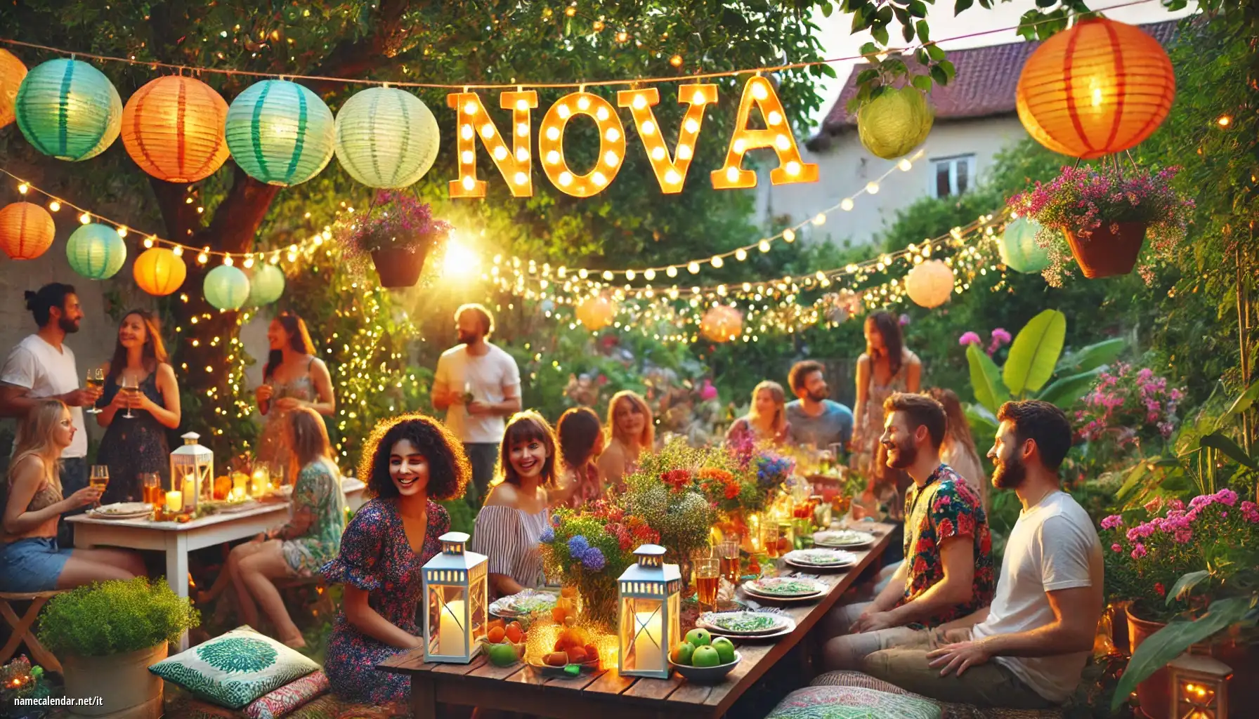 Celebrazione dell'onomastico e del nome - Nova