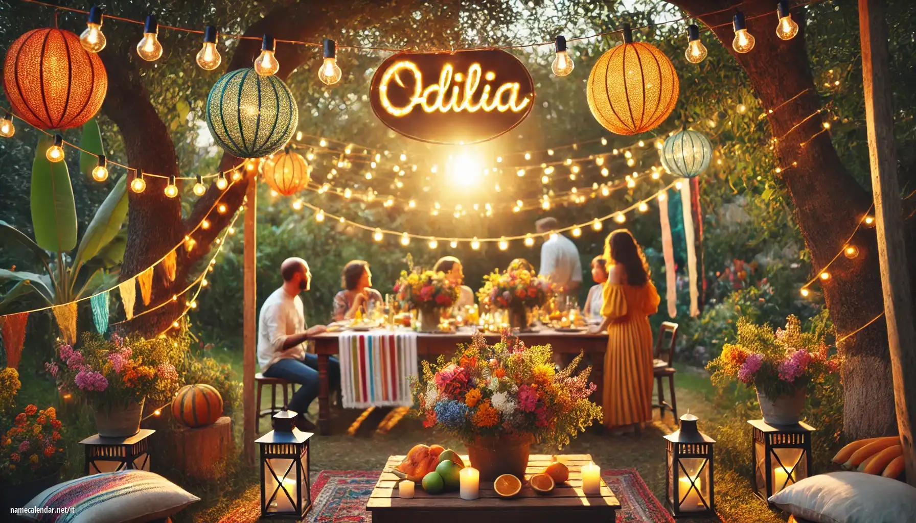 Celebrazione dell'onomastico e del nome - Odilia