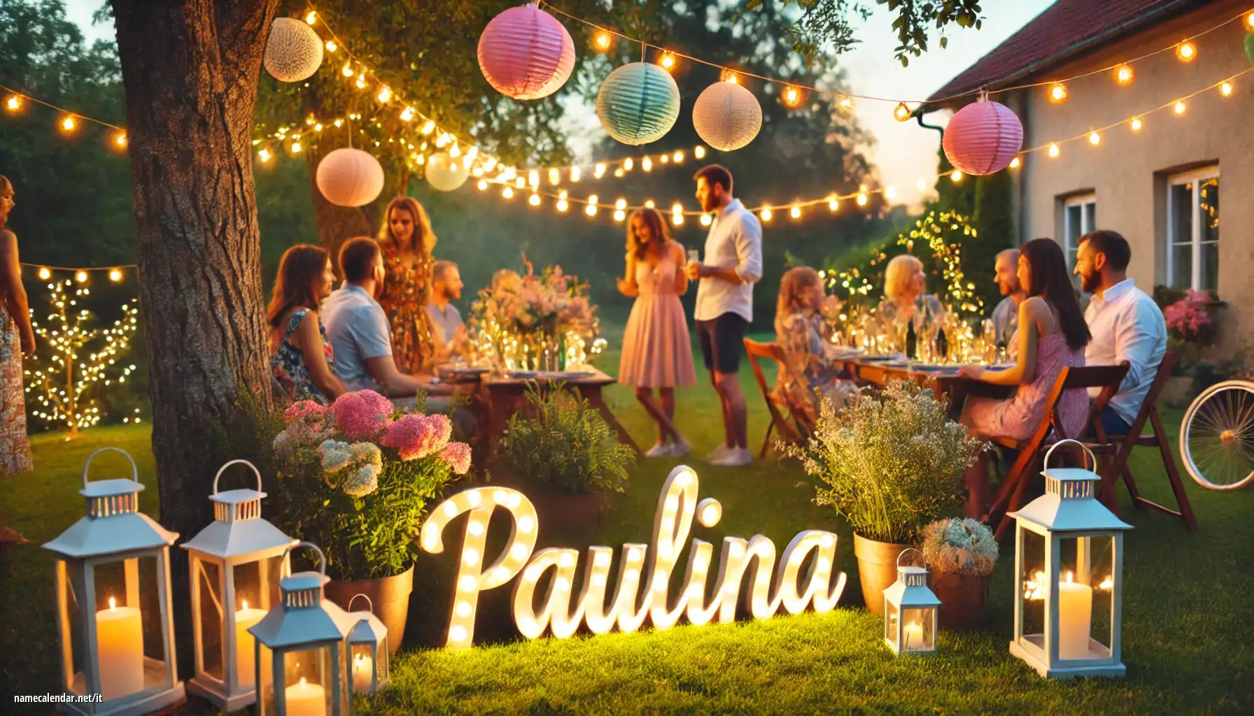 Celebrazione dell'onomastico e del nome - Paulína