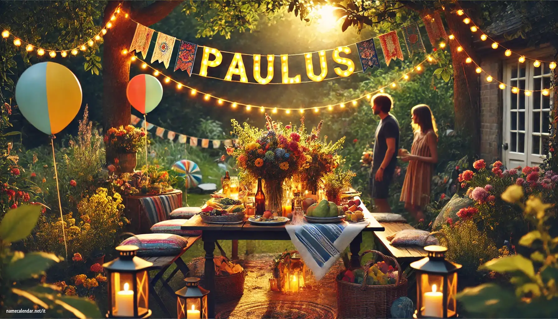 Celebrazione dell'onomastico e del nome - Paulus