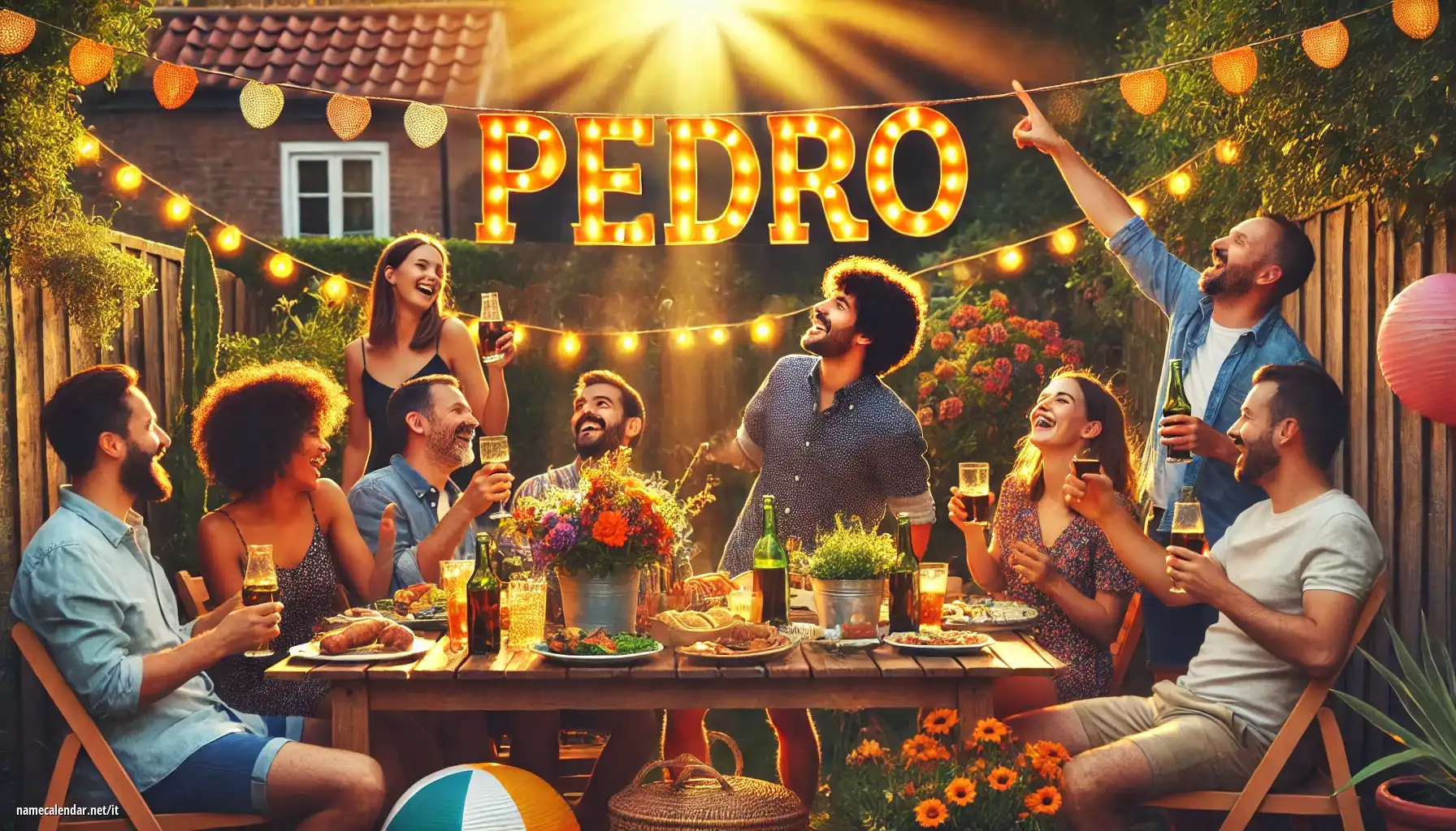 Celebrazione dell'onomastico e del nome - Pedro