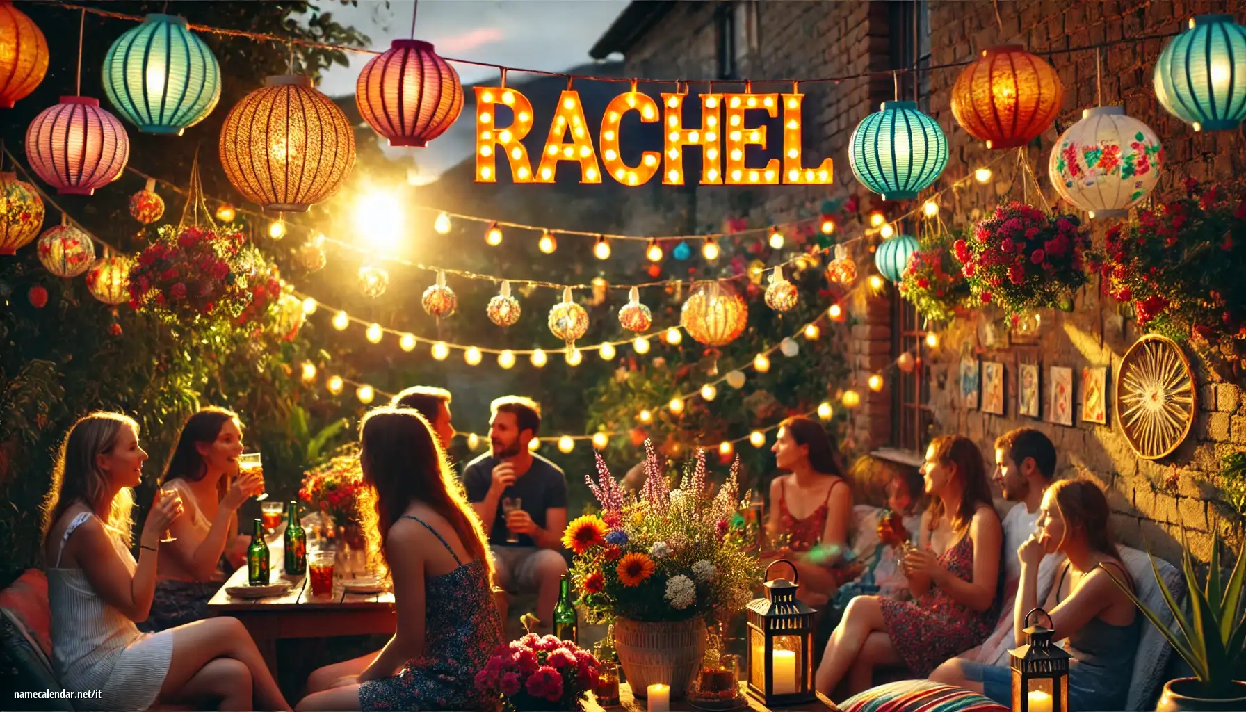 Celebrazione dell'onomastico e del nome - Rachel