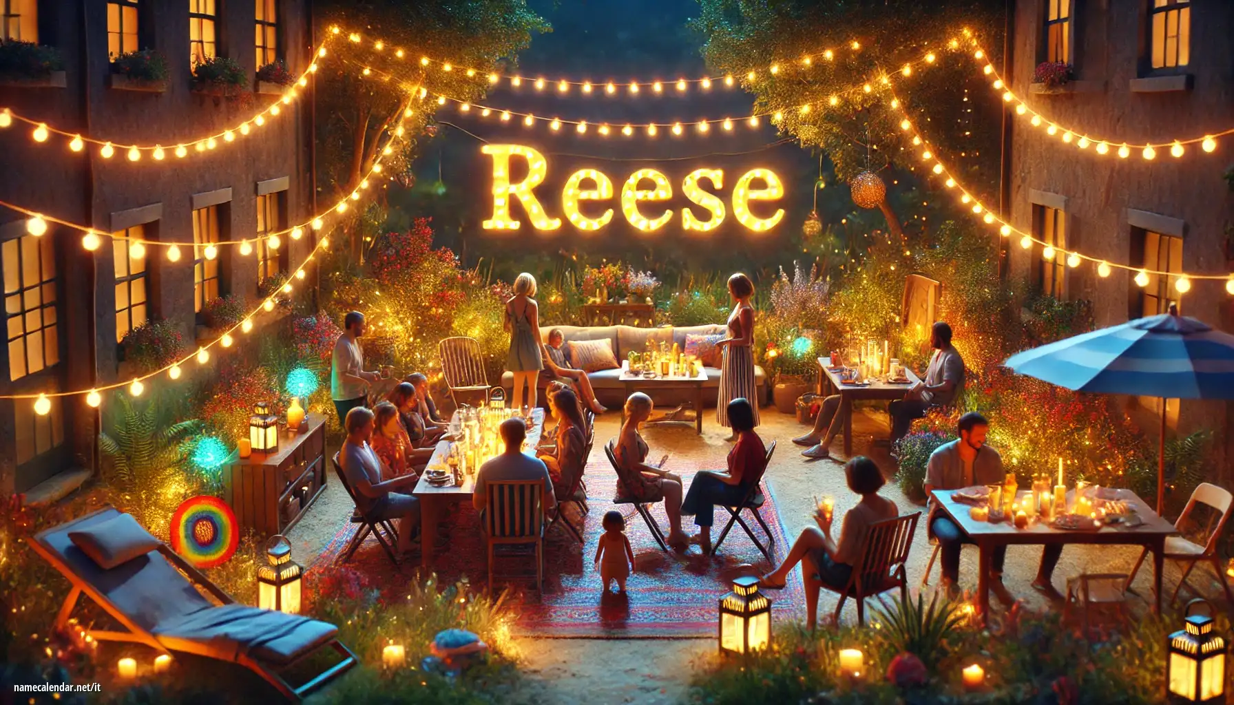 Celebrazione dell'onomastico e del nome - Reese