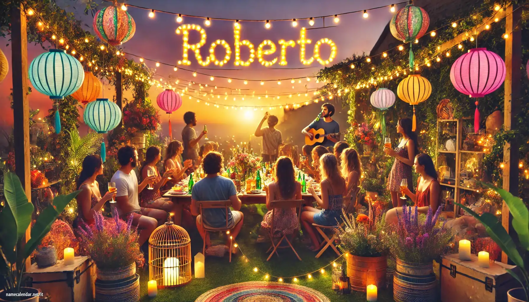 Celebrazione dell'onomastico e del nome - Roberto