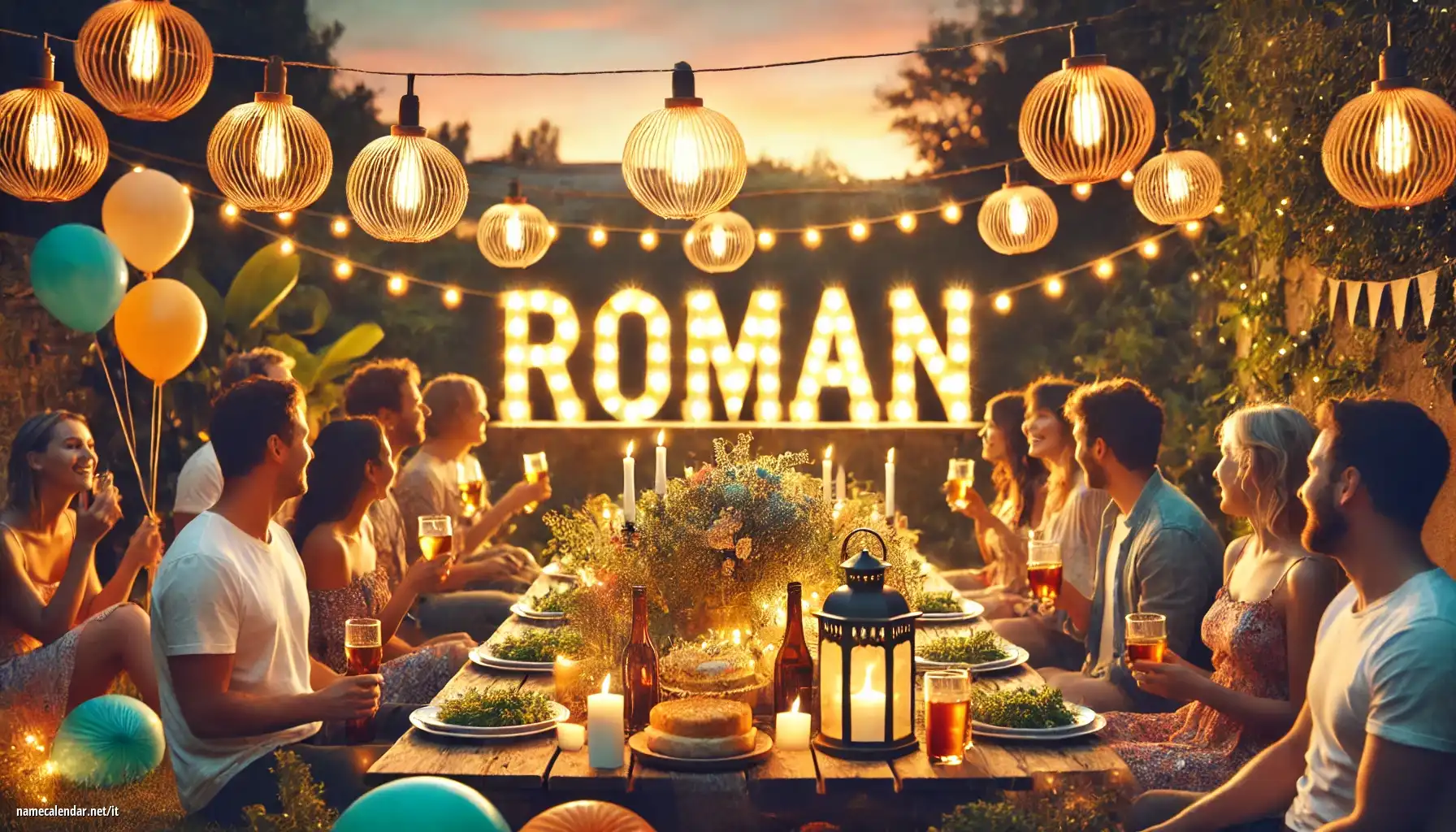 Celebrazione dell'onomastico e del nome - Román