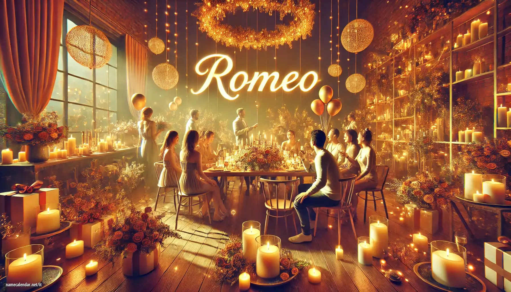 Celebrazione dell'onomastico e del nome - Roméo