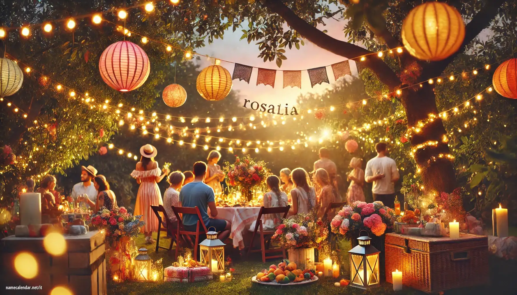 Celebrazione dell'onomastico e del nome - Rosalia