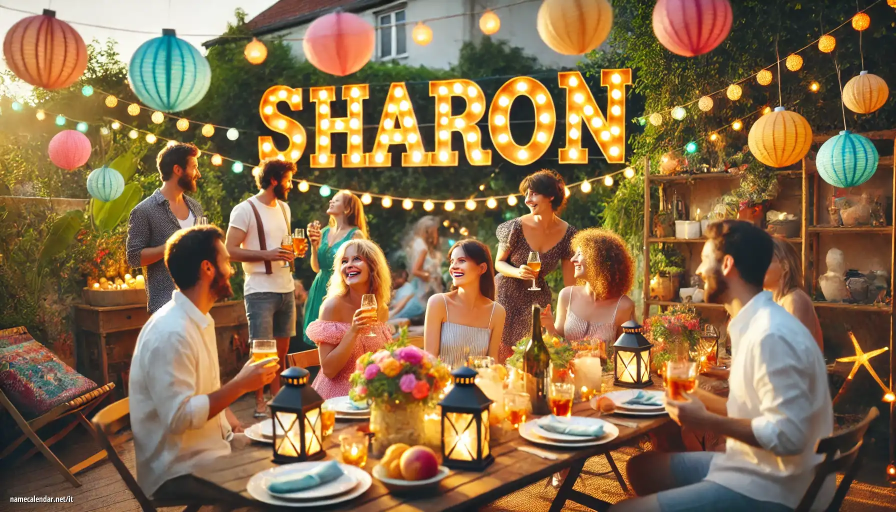 Celebrazione dell'onomastico e del nome - Sharon