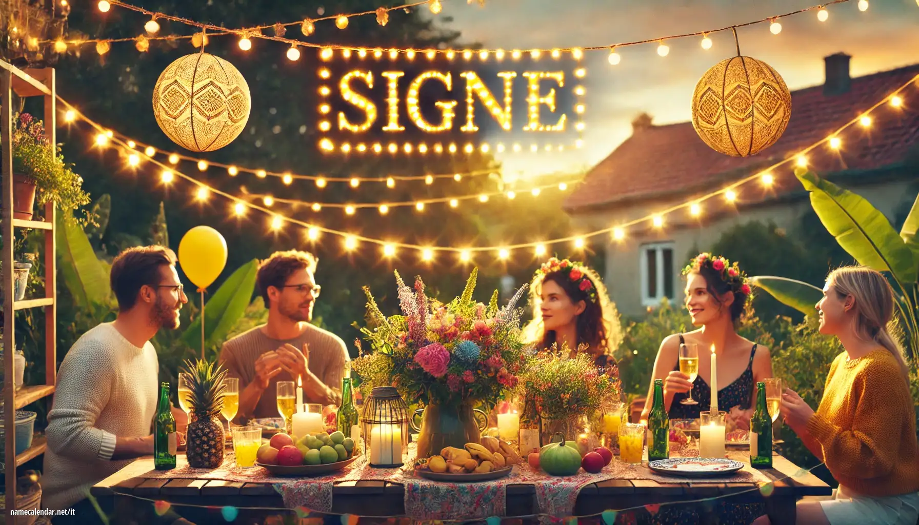 Celebrazione dell'onomastico e del nome - Signe