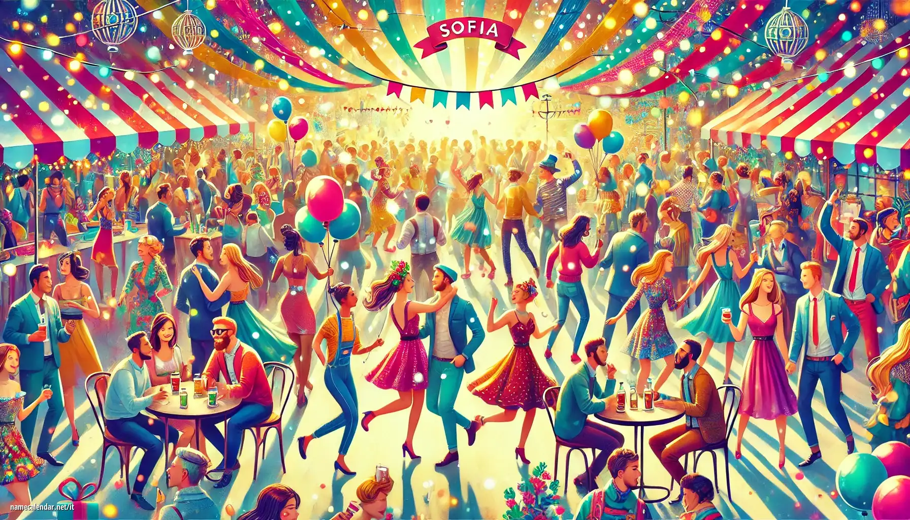 Celebrazione dell'onomastico e del nome - Sofia