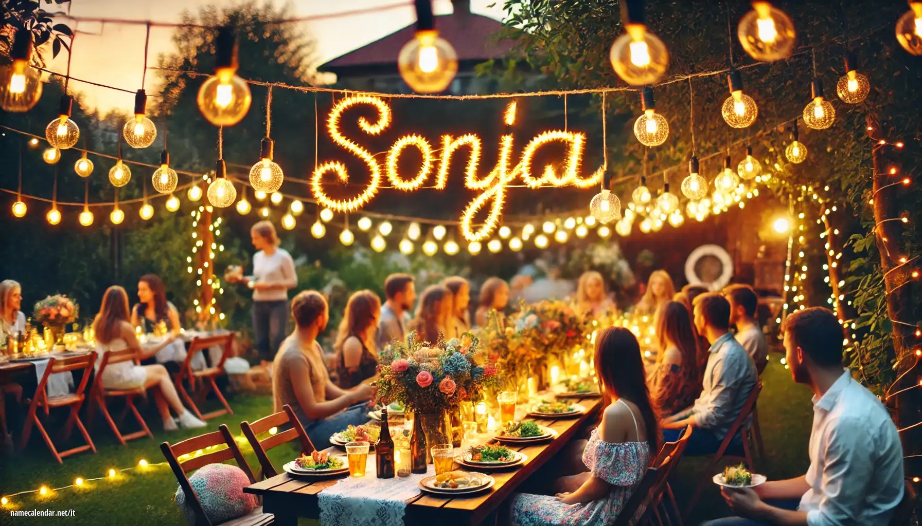 Celebrazione dell'onomastico e del nome - Sonja