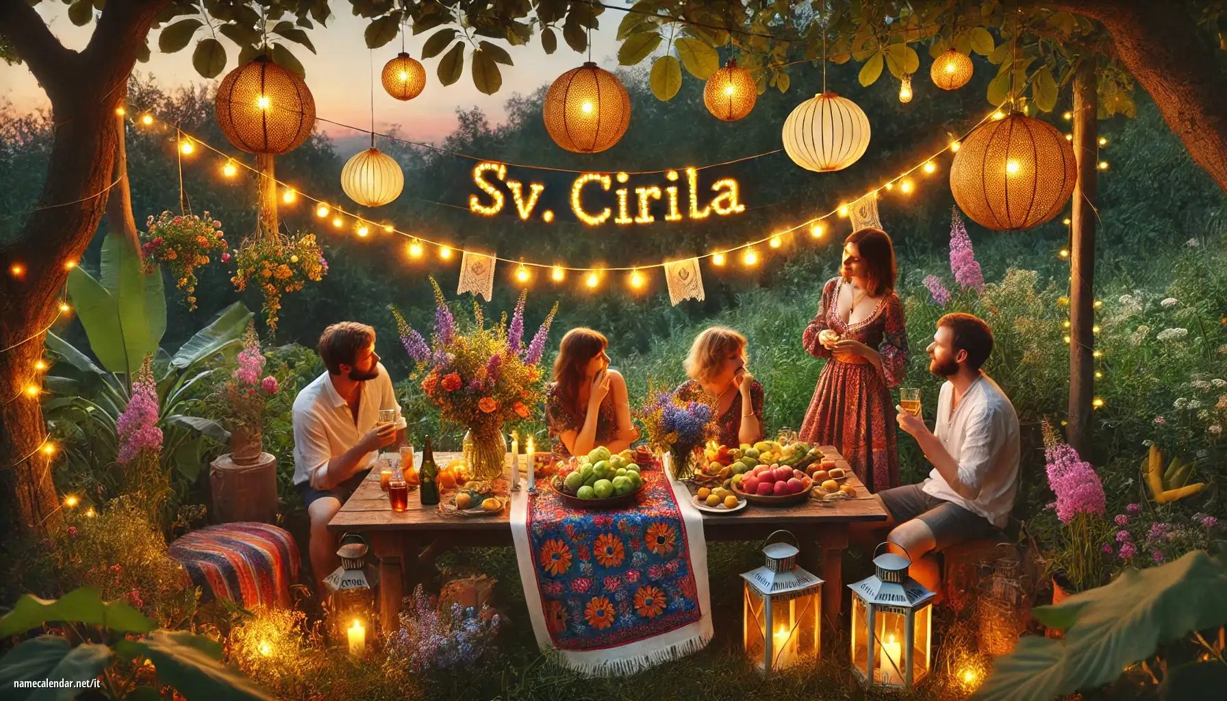 Celebrazione dell'onomastico e del nome - Sv. Cirila